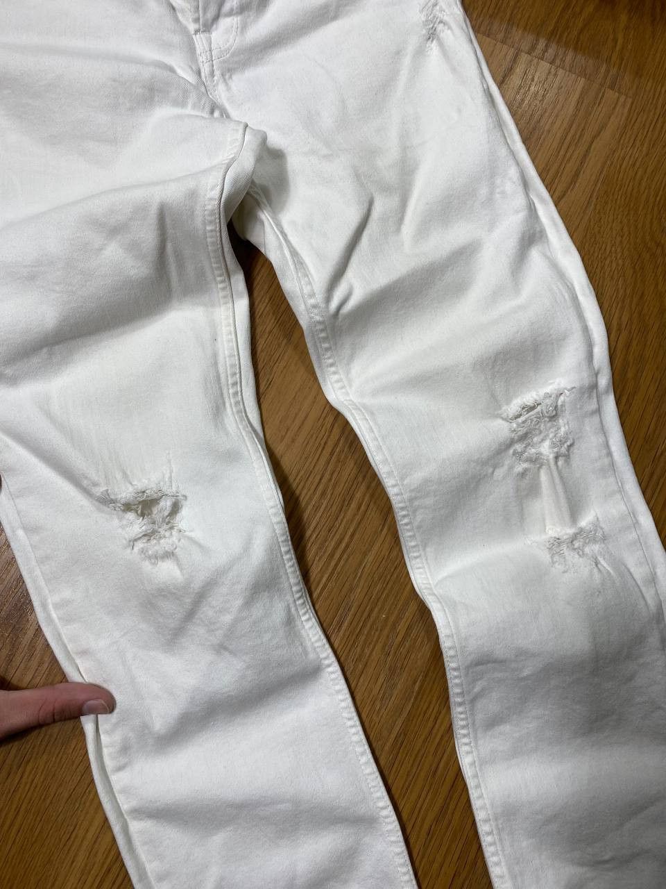 Allsaints × Japanese Brand Crazy Crash Dirty Baggy Faded Jean Japan Avant Garde Style Size US 28 / EU 44 - 17 Thumbnail