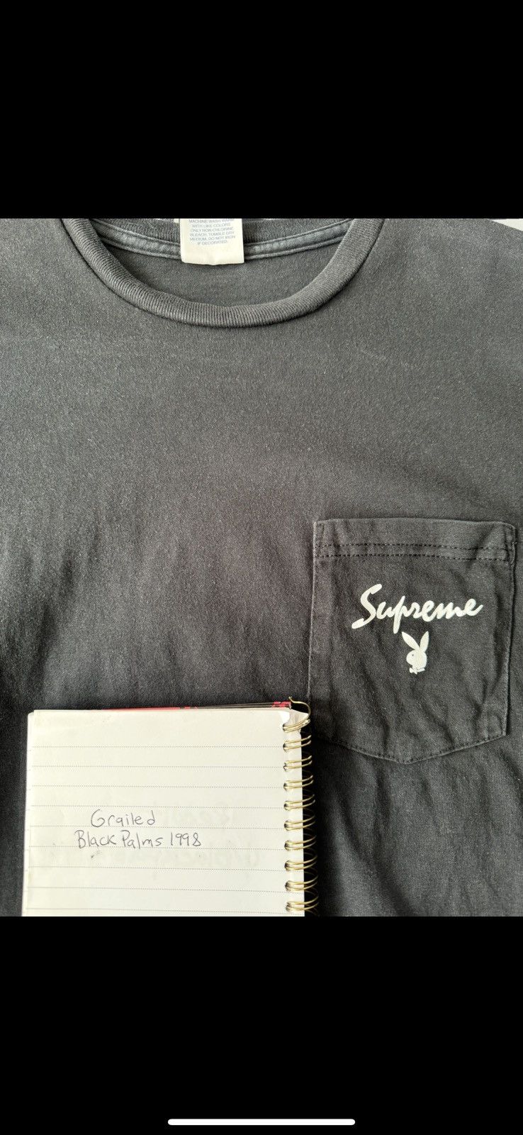 Playboy × Supreme Supreme Playboy Pocket T Shirt Size US XL / EU 56 / 4 - 4 Thumbnail