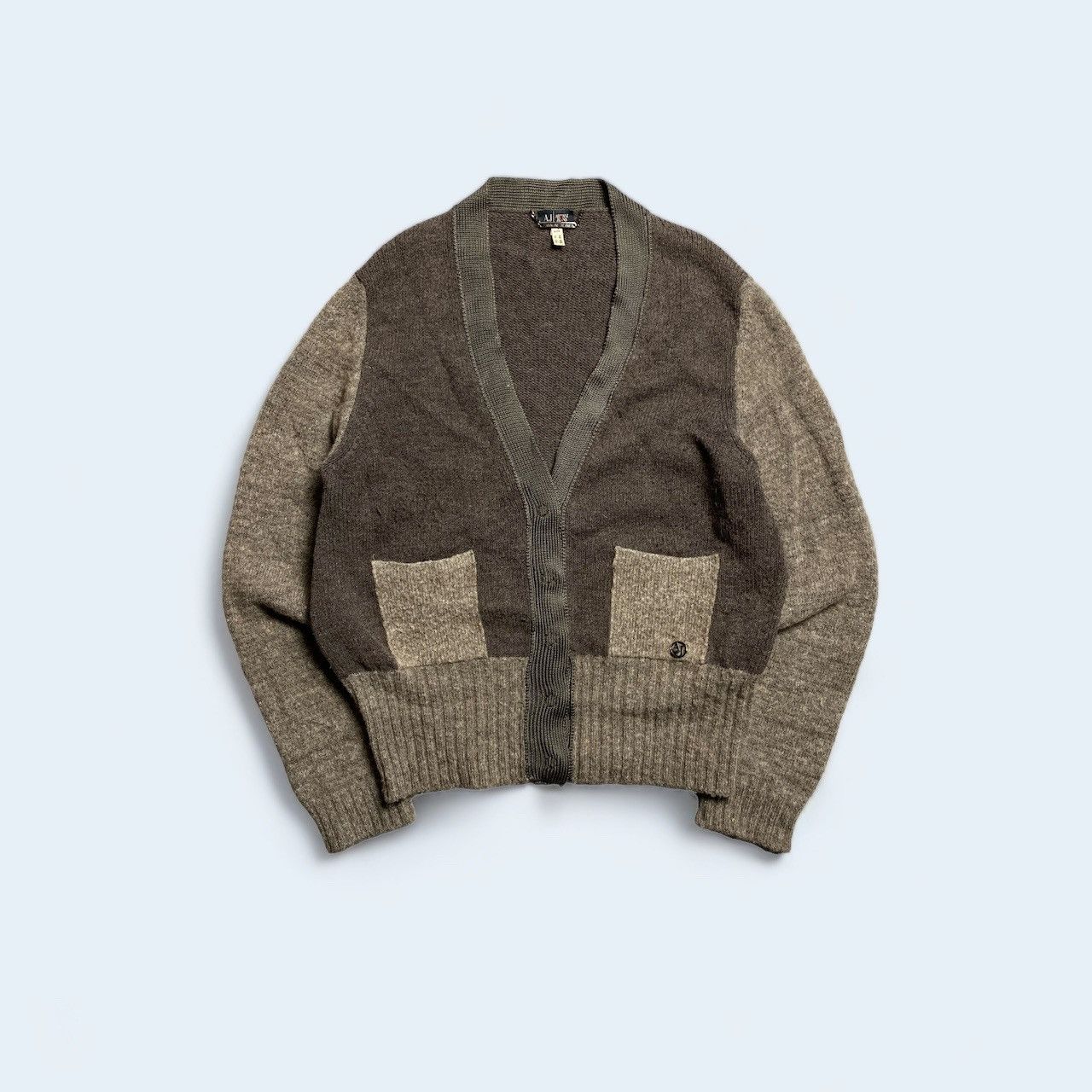 Armani × Emporio Armani × Vintage Armani Jeans Vintage cardigan size 48 mens Size US M / EU 48-50 / 2 - 1 Thumbnail