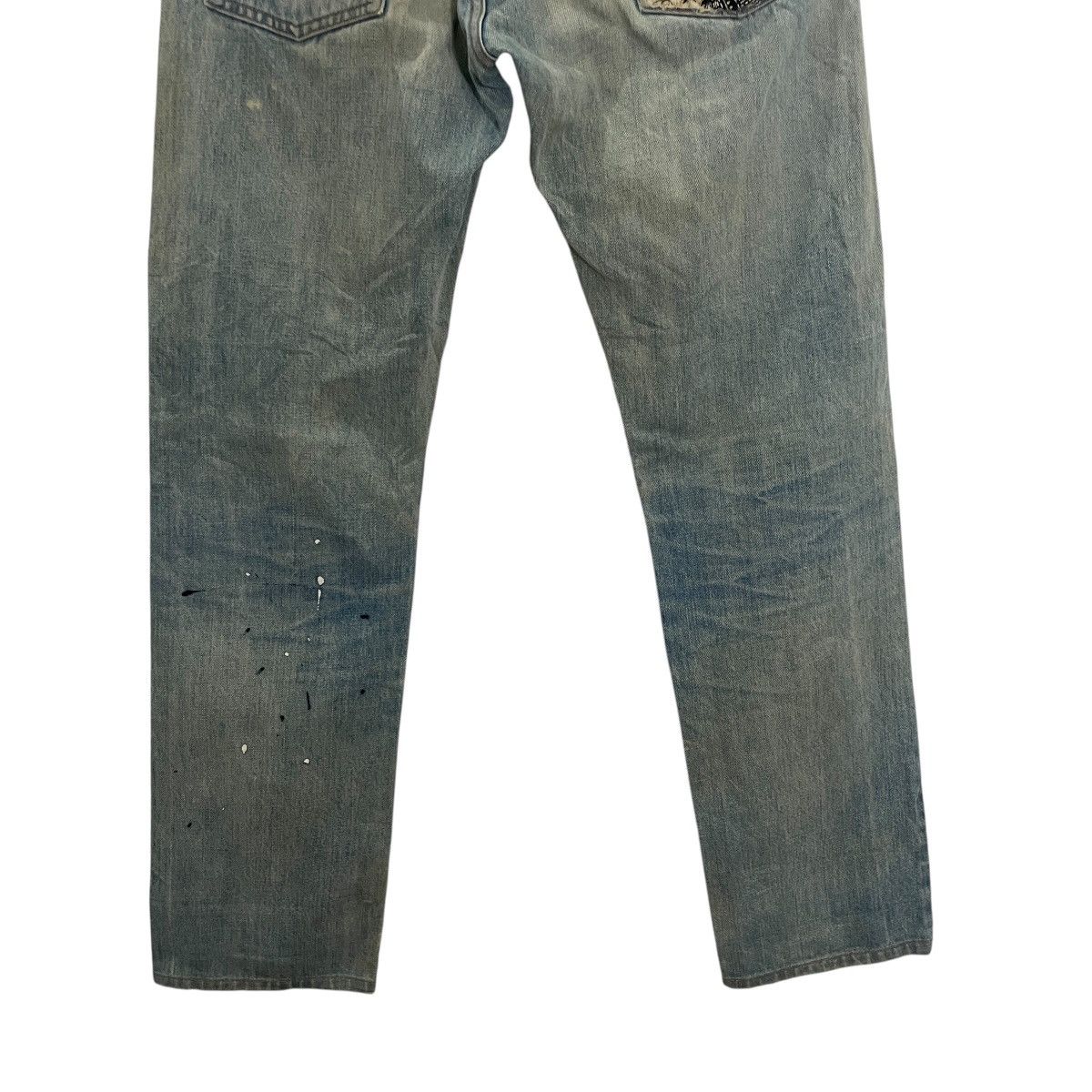 20471120 Vintage Edge Rupert Distressed Denim Jeans Size US 32 / EU 48 - 9 Thumbnail