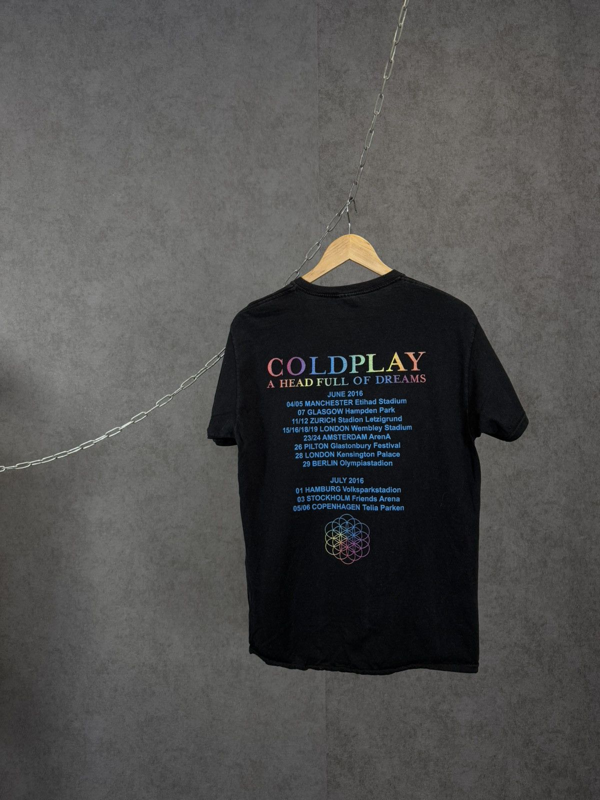 Band Tees Coldplay rock band tour tee Size US M / EU 48-50 / 2 - 2 Thumbnail