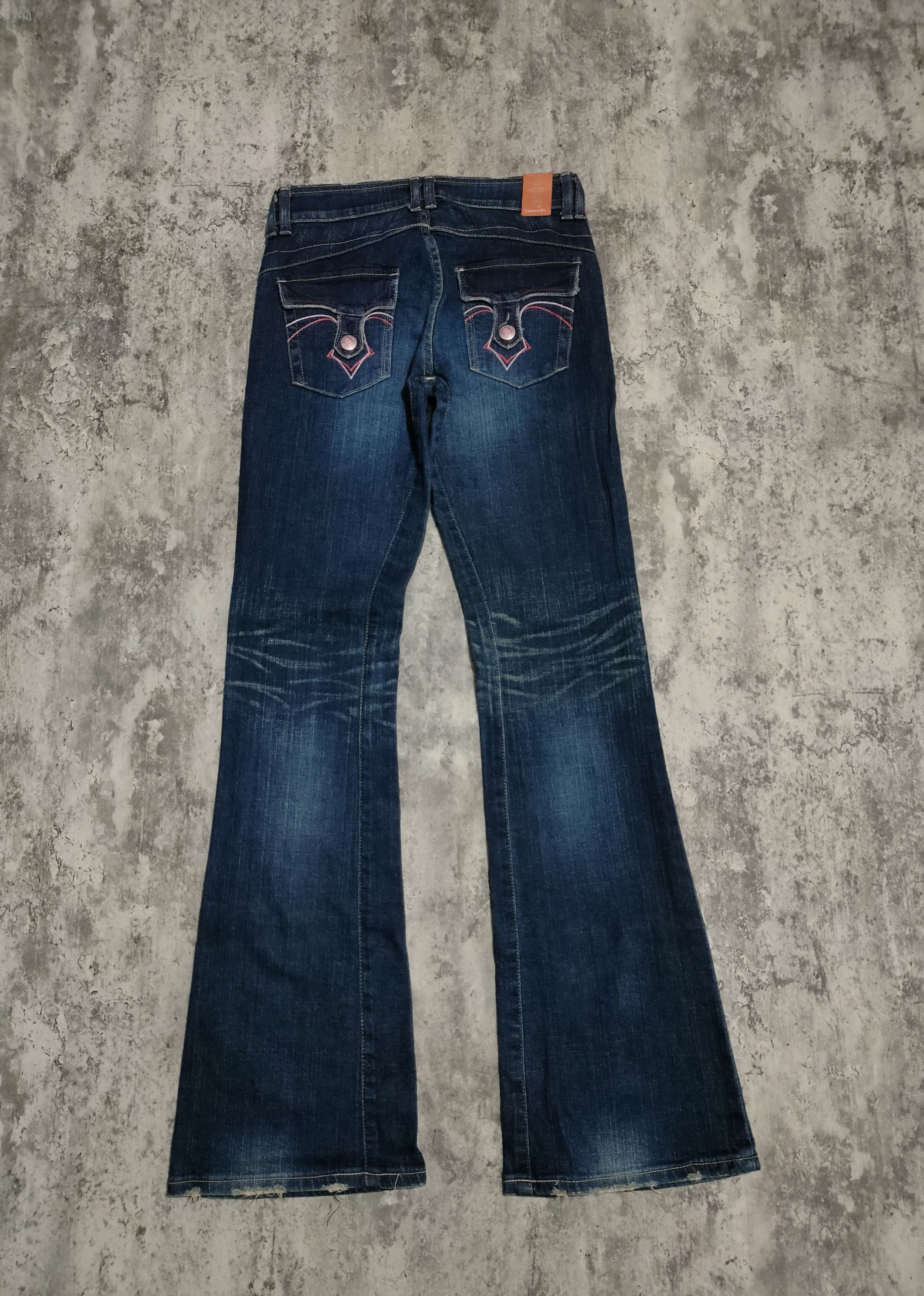 Tornado Mart Something Edwin Comme Ca Models Flare Jeans Size 29" - 4 Thumbnail