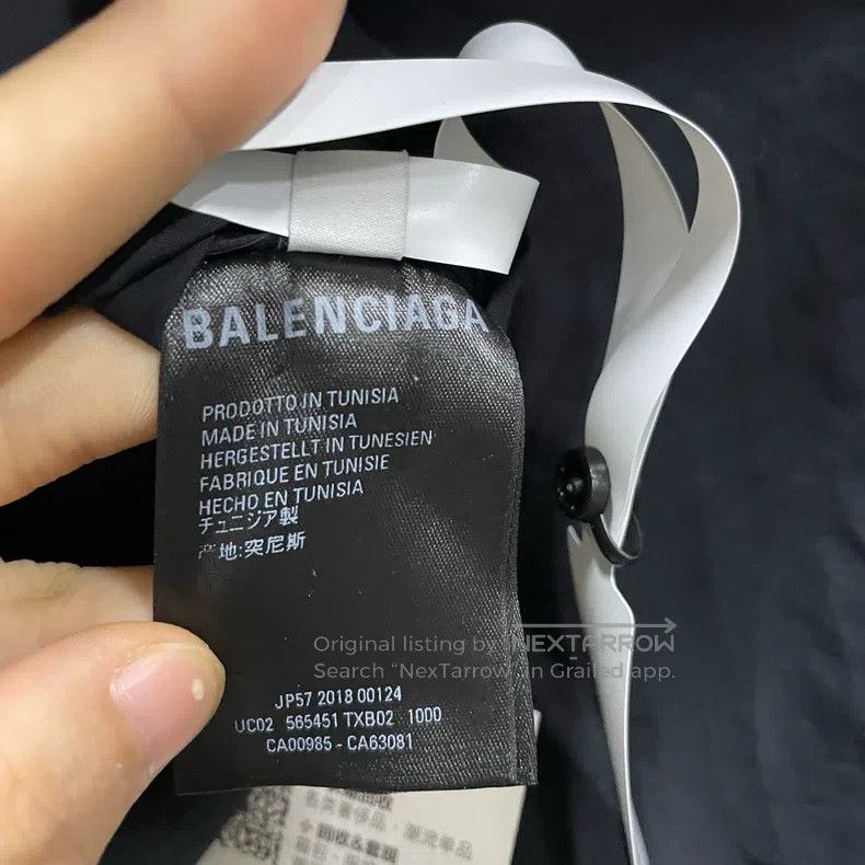 Balenciaga Balenciaga Embroidered small logo long sleeve shirt Size XS / US 0-2 / IT 36-38 - 4 Thumbnail