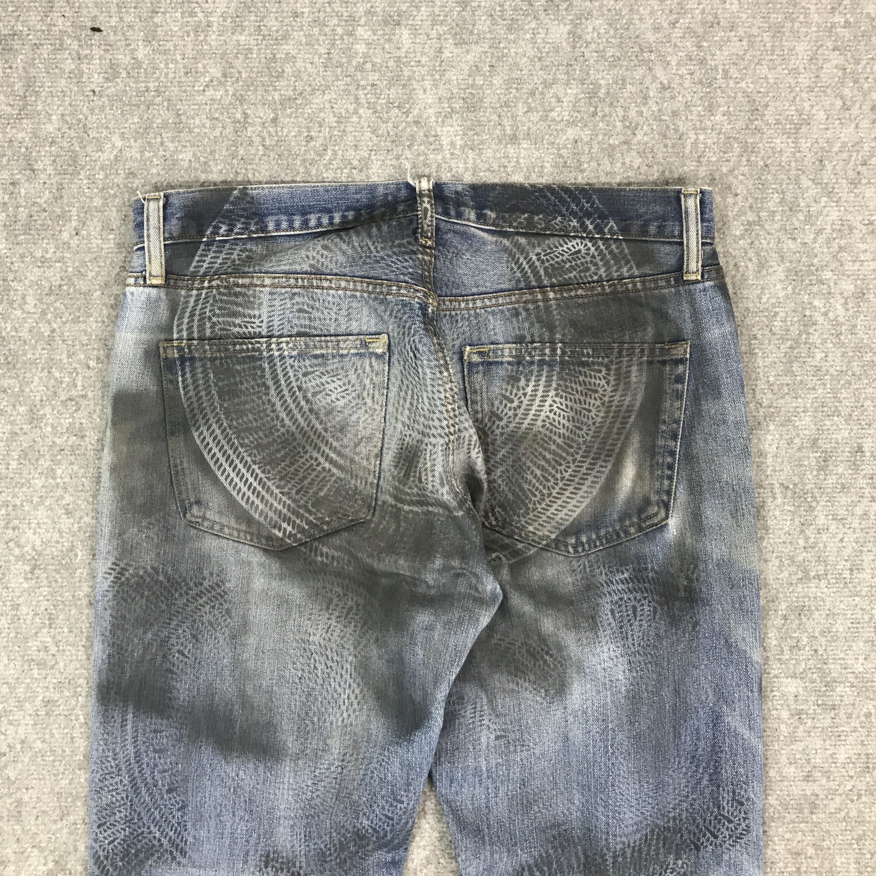 Uniqlo UNIQLO DISTRESSED DENIM JEANS PANTS Size US 32 / EU 48 - 5 Thumbnail