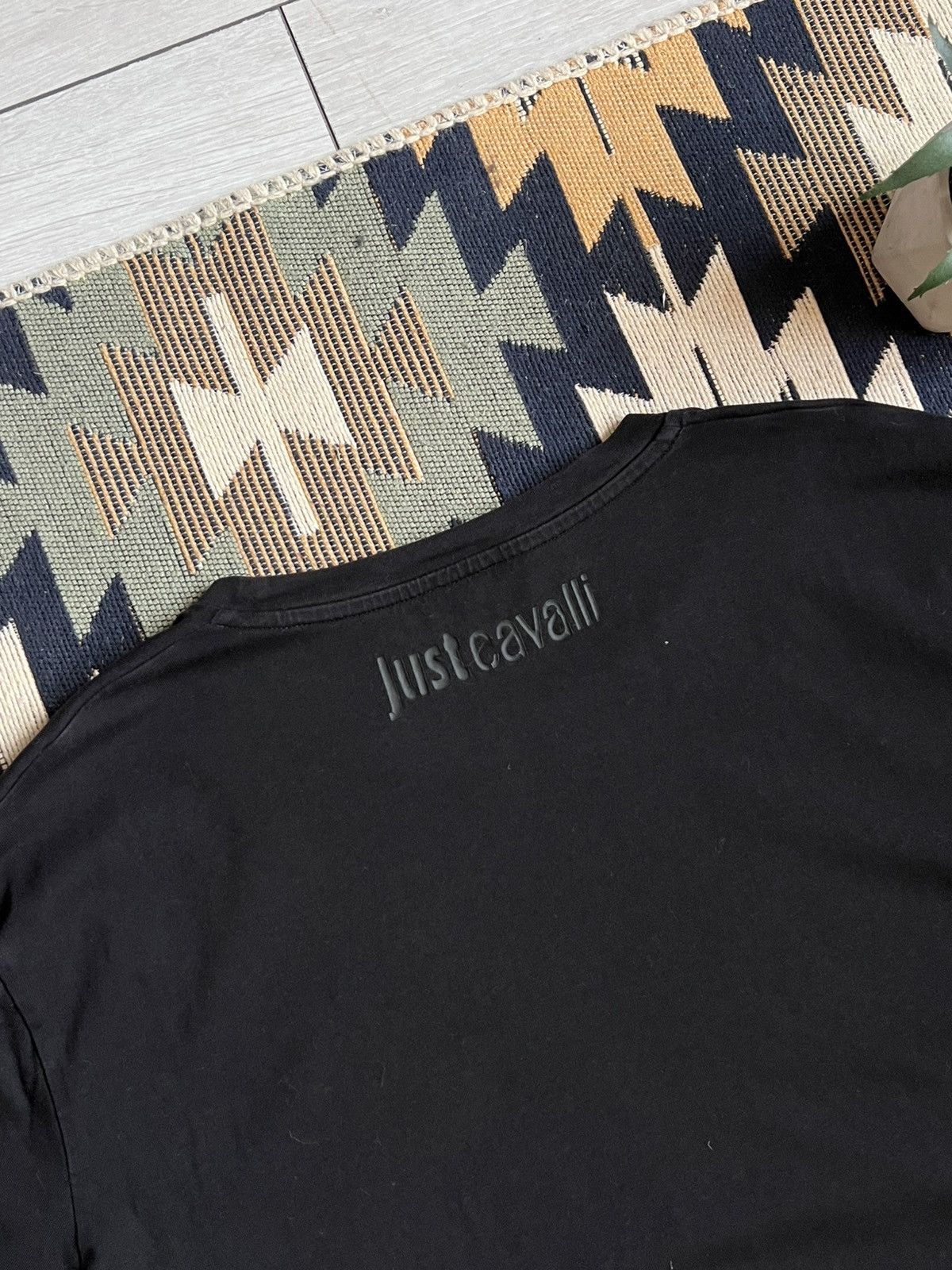 Just Cavalli Just Cavalli Vintage Graphic Big Logo T-shirt Size US L / EU 52-54 / 3 - 8 Thumbnail
