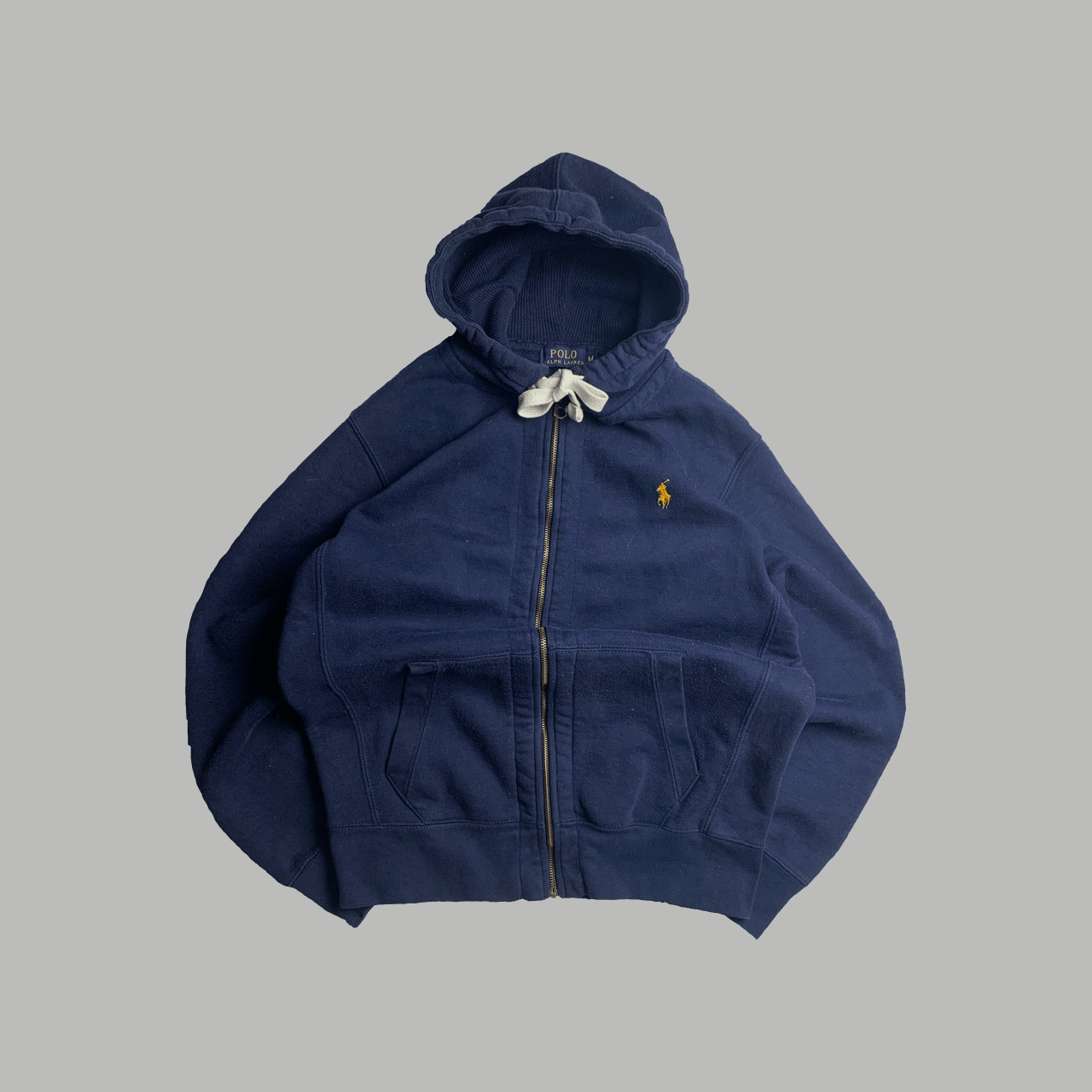 Polo Ralph Lauren Polo Ralph Lauren small pony zip-up hoodie heavy thick Size US L / EU 52-54 / 3 - 1 Thumbnail