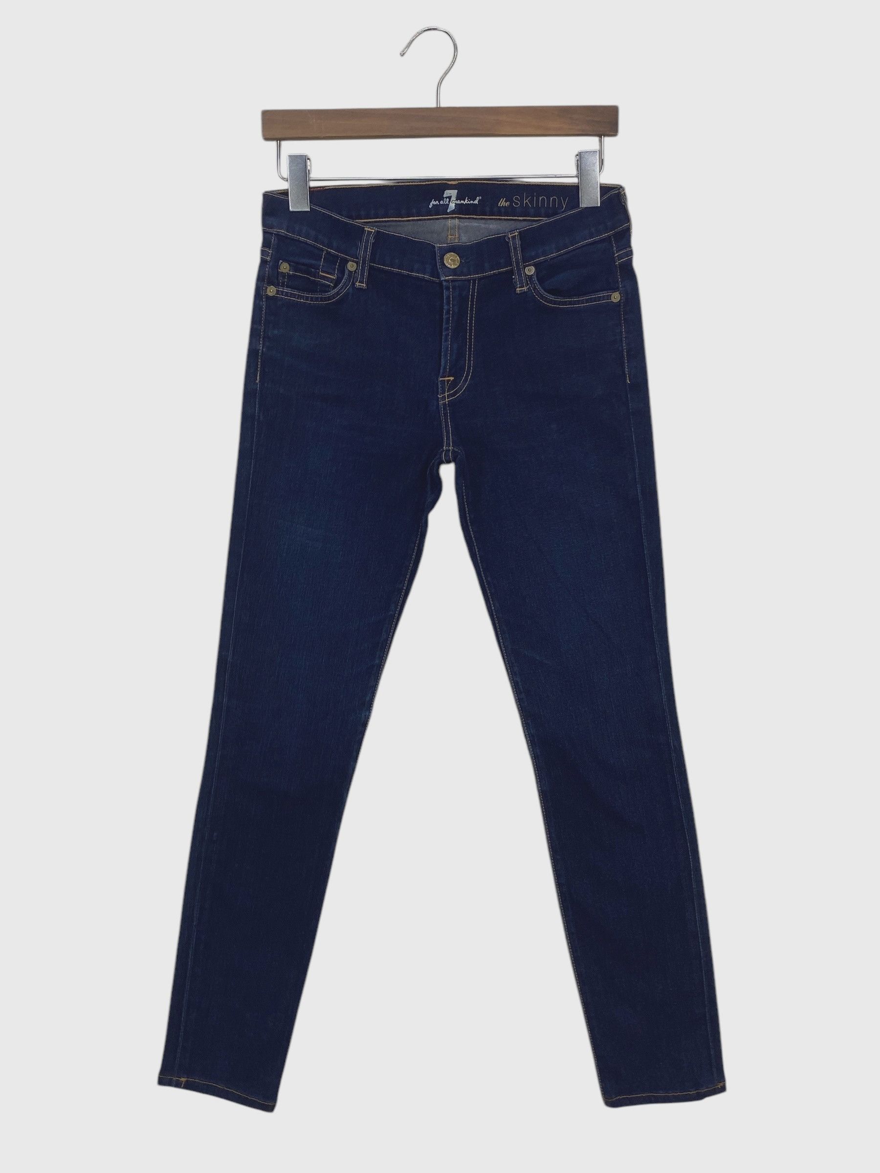 7 For All Mankind 7 For all mankind Skinny Jeans Size 28" / US 6 / IT 42 - 2 Thumbnail