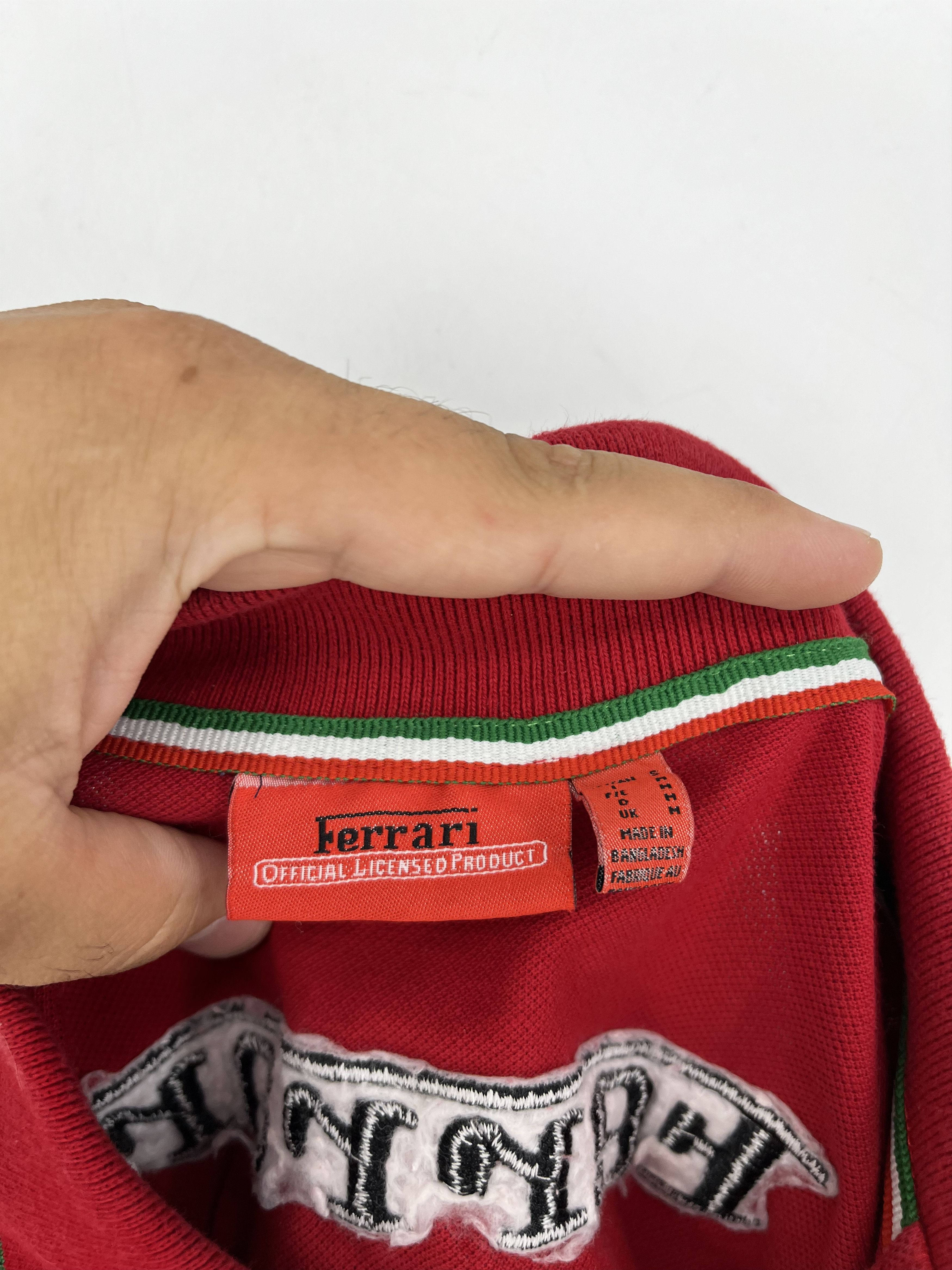 Ferrari FERRARI T SHIRT JERSEY RACING FORMULA ONE SHELL OFFICIAL Size M / US 6-8 / IT 42-44 - 9 Thumbnail