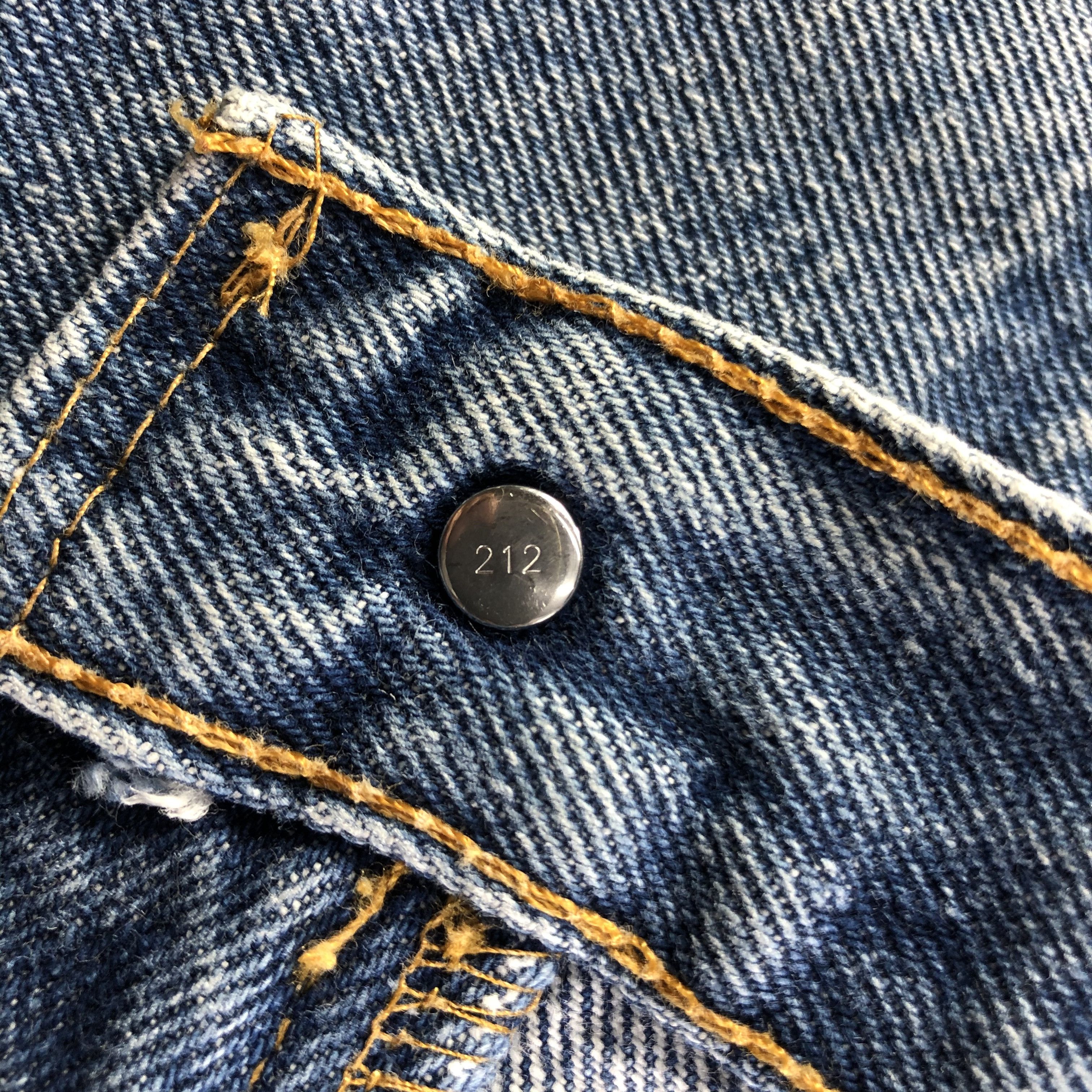 Levi's × Vintage Vintage 90s Levis Jeans-JM3500 Size 34" / US 12 / IT 48 - 9 Thumbnail