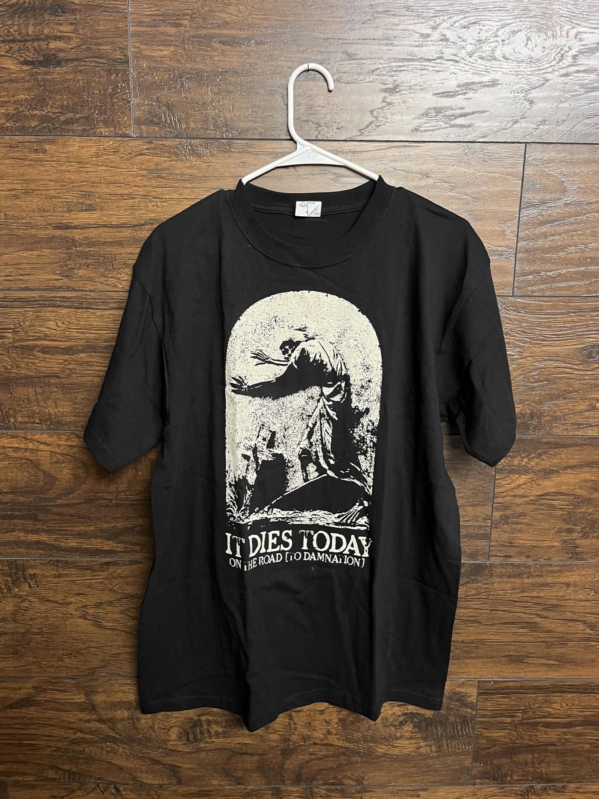 It Dies Today Band T-shirt On The Road to Damnation Tee - L