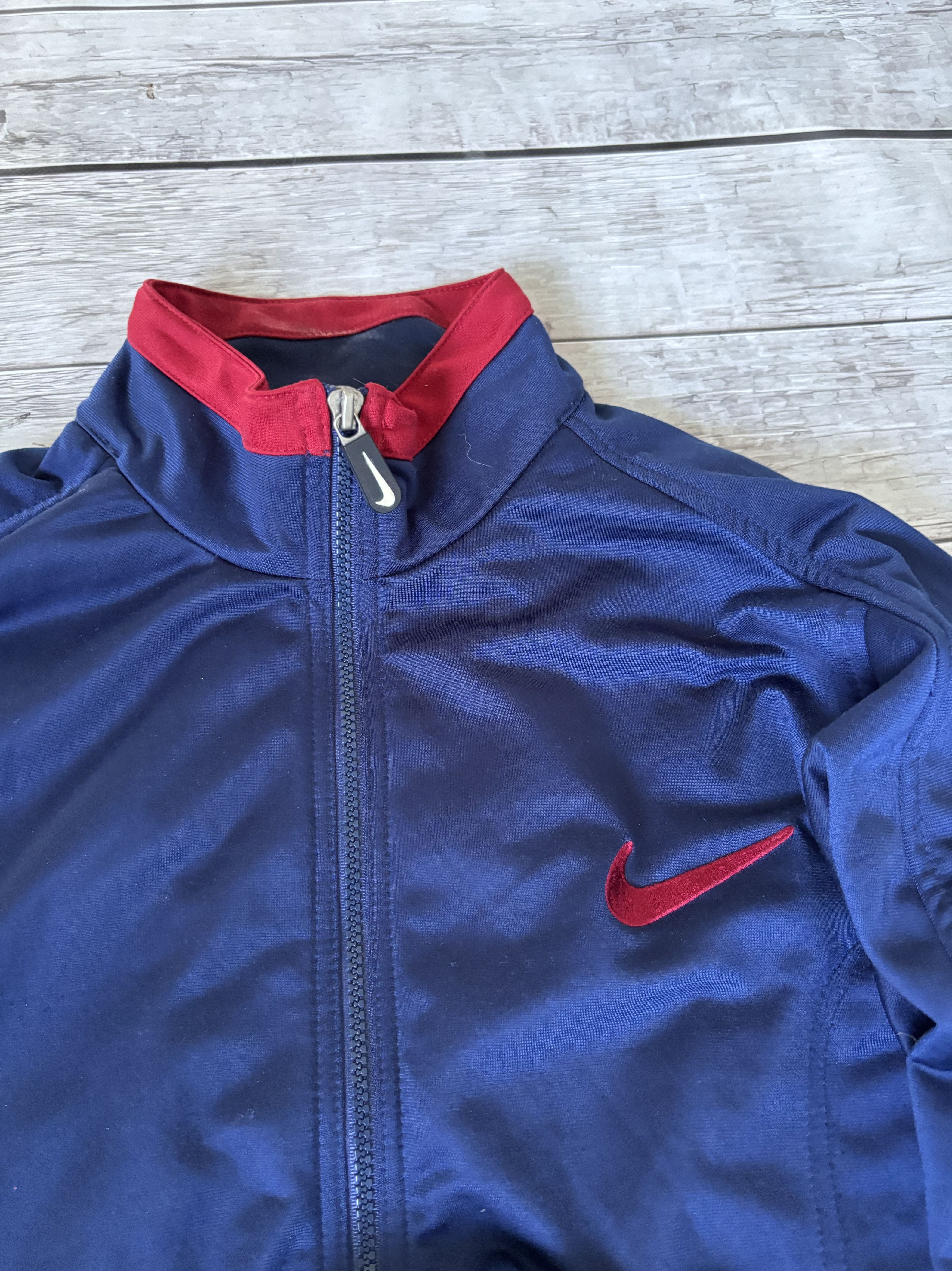 Nike Vintage Y2K Nike Nylon Drill Track Jacket Big Swoosh Size US M / EU 48-50 / 2 - 4 Thumbnail