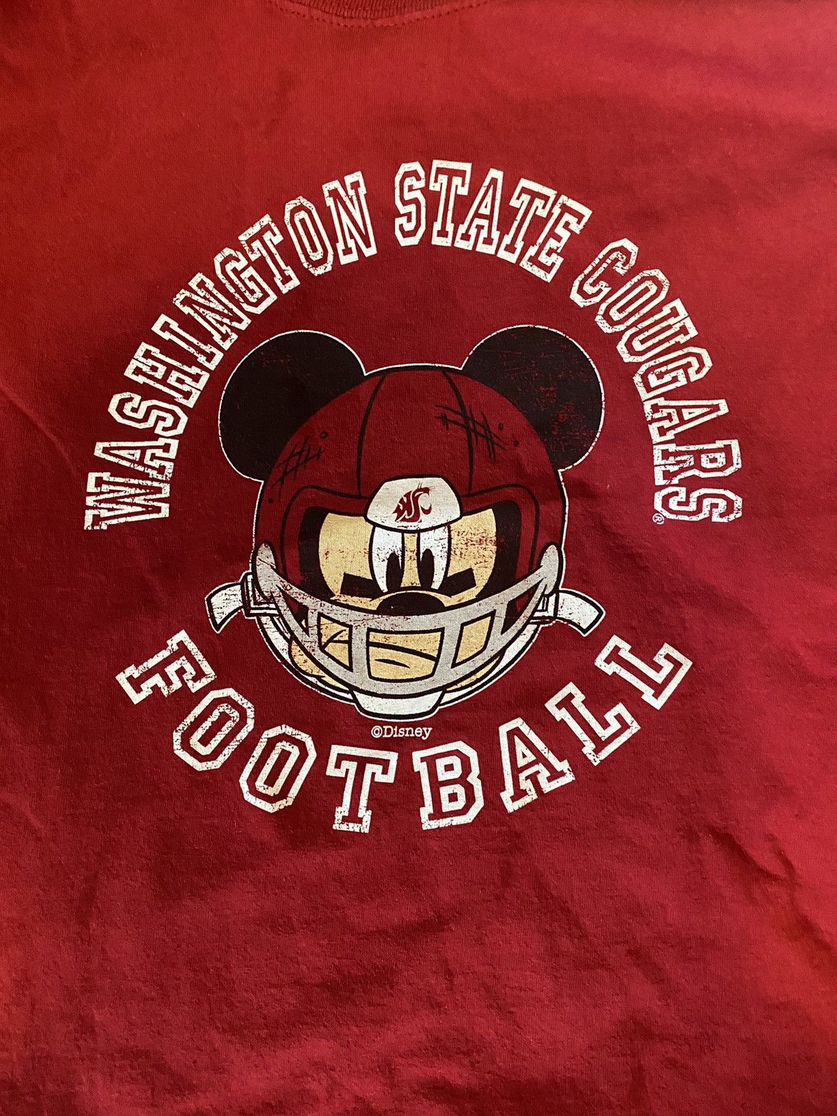 Disney WSU Blue 84 Disney Football Mickey Tee Size US M / EU 48-50 / 2 - 2 Thumbnail