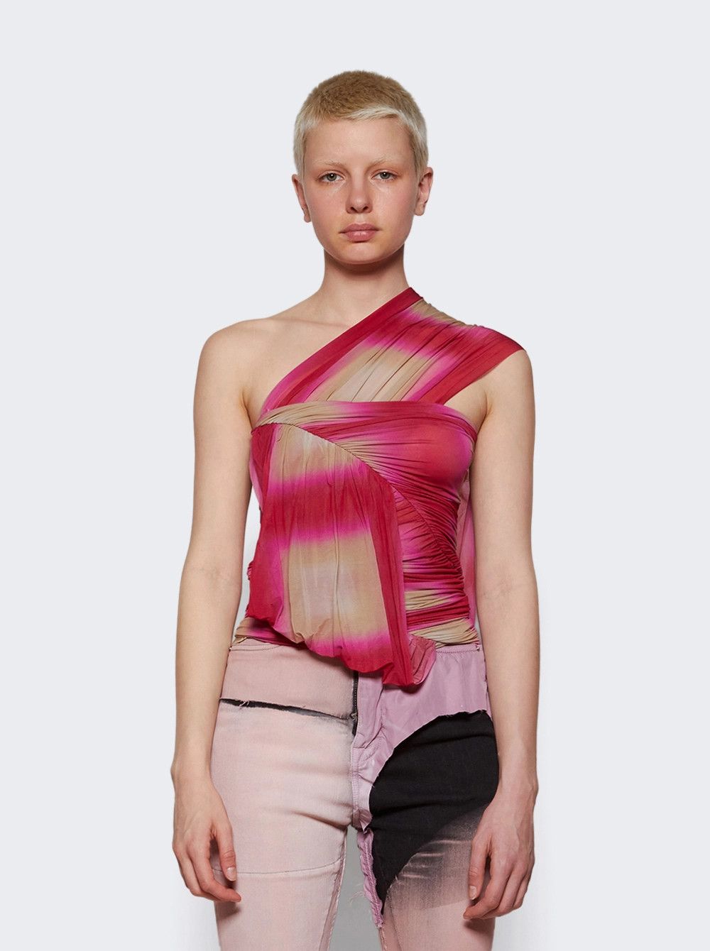 Rick Owens o1mle0426 Edfu Top in Pink Size S / US 4 / IT 40 - 3 Thumbnail