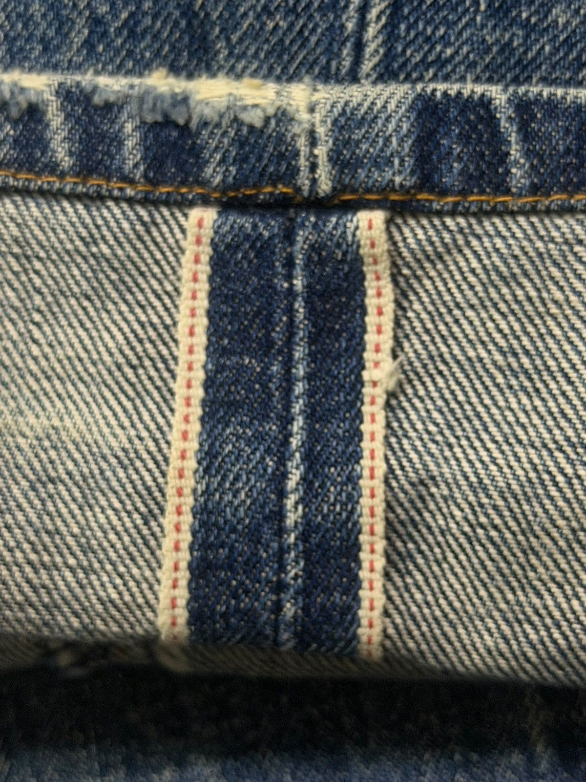 Levi's Vintage Clothing Vintage 90s Levi’s 502-XX Big E Talon Japan Selvedge Denim Size US 30 / EU 46 - 9 Thumbnail