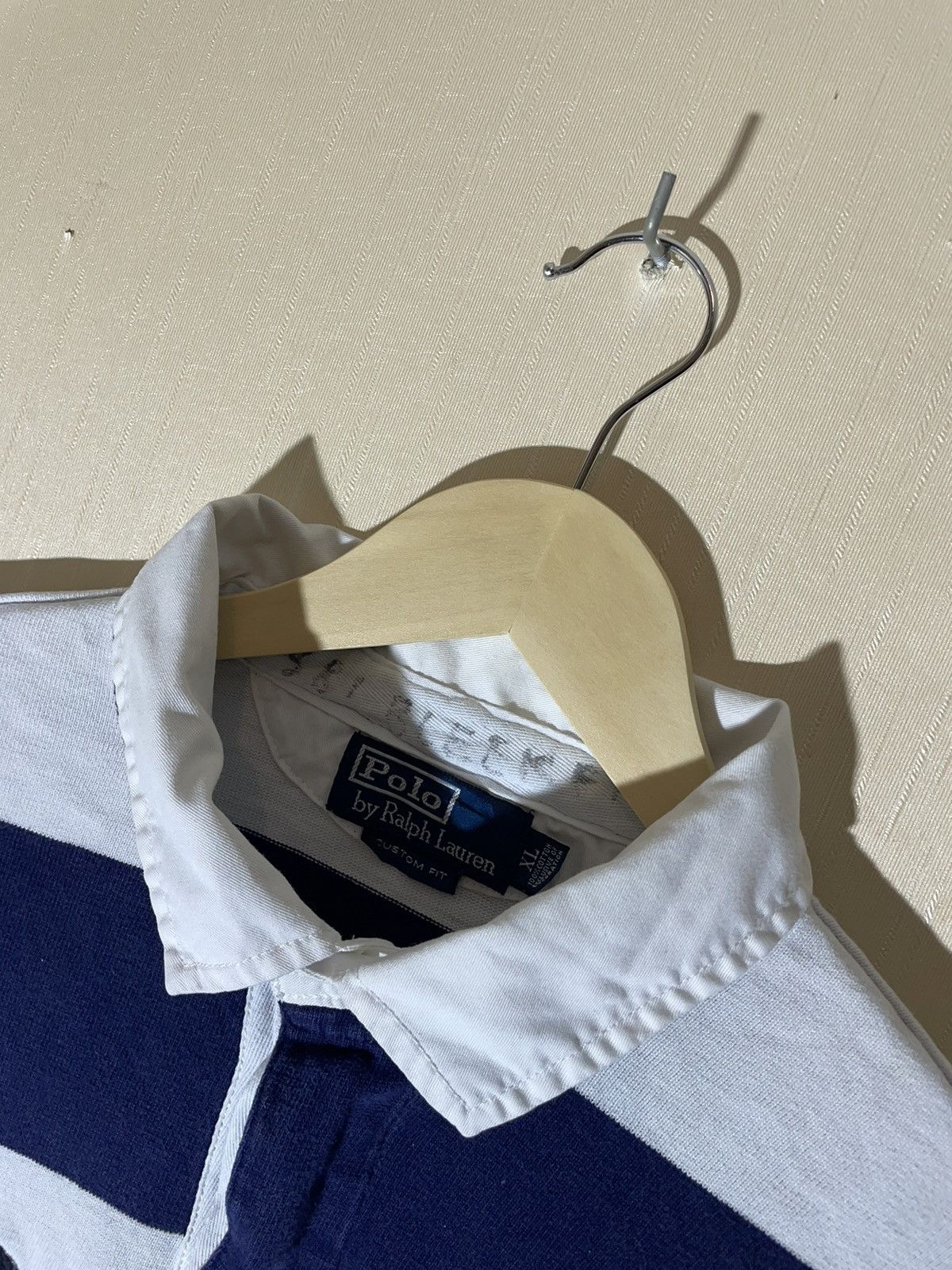 Polo Ralph Lauren × Rugby Ralph Lauren × Vintage Polo Ralph Lauren rugby vintage jersey 90s Size US XL / EU 56 / 4 - 6 Thumbnail
