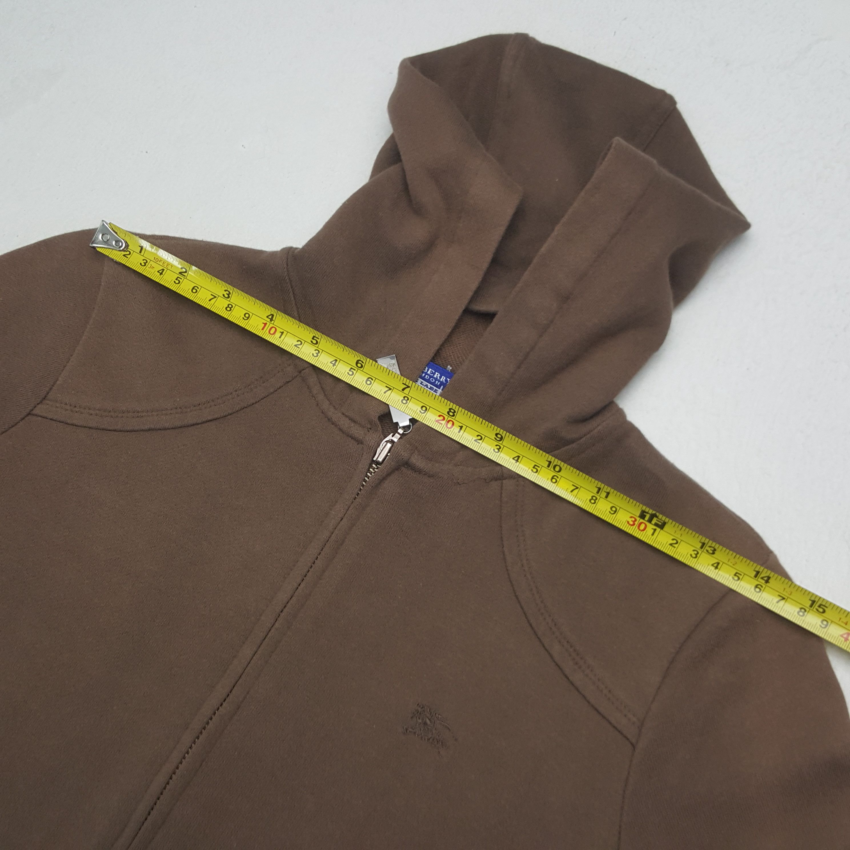 Burberry Vintage Burberry Blue Label Custom SpellOut Jacket Hoodie Size XS / US 0-2 / IT 36-38 - 6 Thumbnail