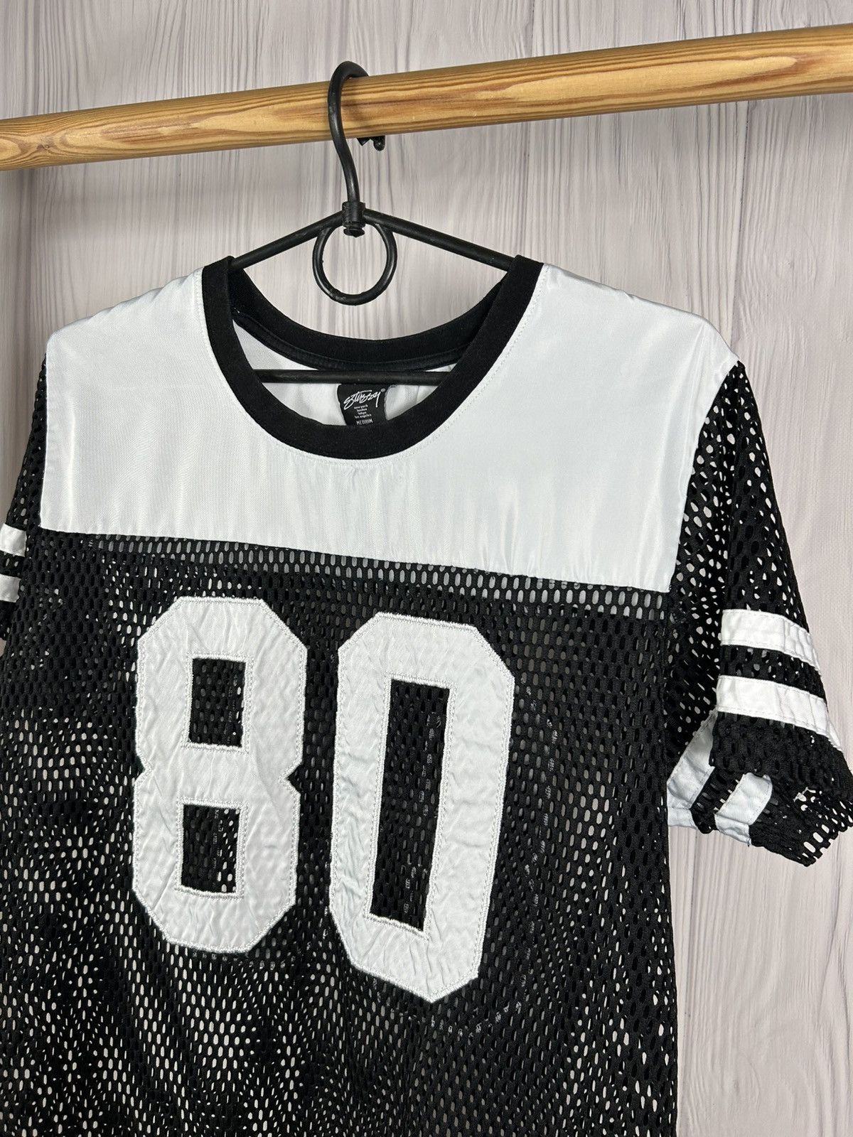 Stussy Stussy 80 Mesh Jersey T-Shirt Size M Size M / US 6-8 / IT 42-44 - 4 Thumbnail