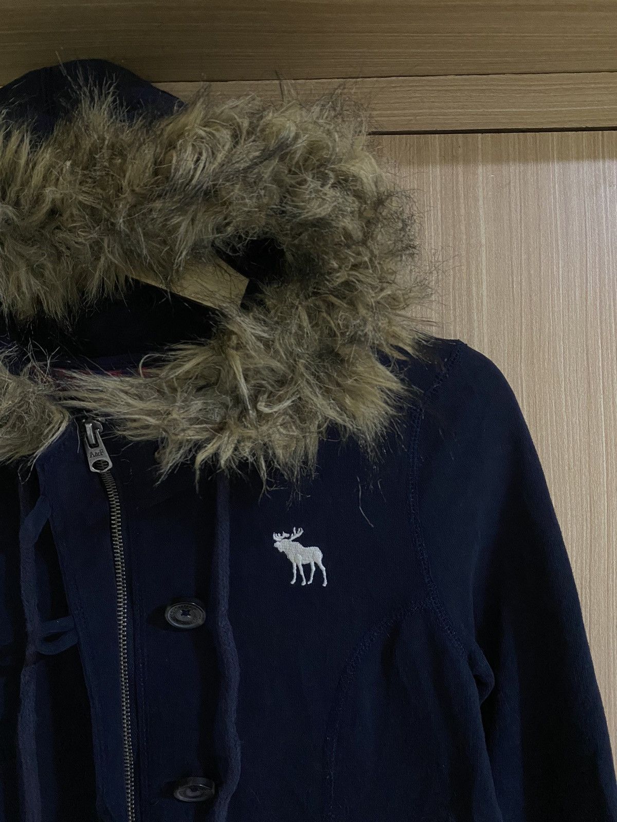 Abercrombie & Fitch × If Six Was Nine × Le Grande Bleu (L.G.B.) Abercrombie & fitch new york zip fur hoodie ifsixwasnine lgb Size US S / EU 44-46 / 1 - 4 Thumbnail