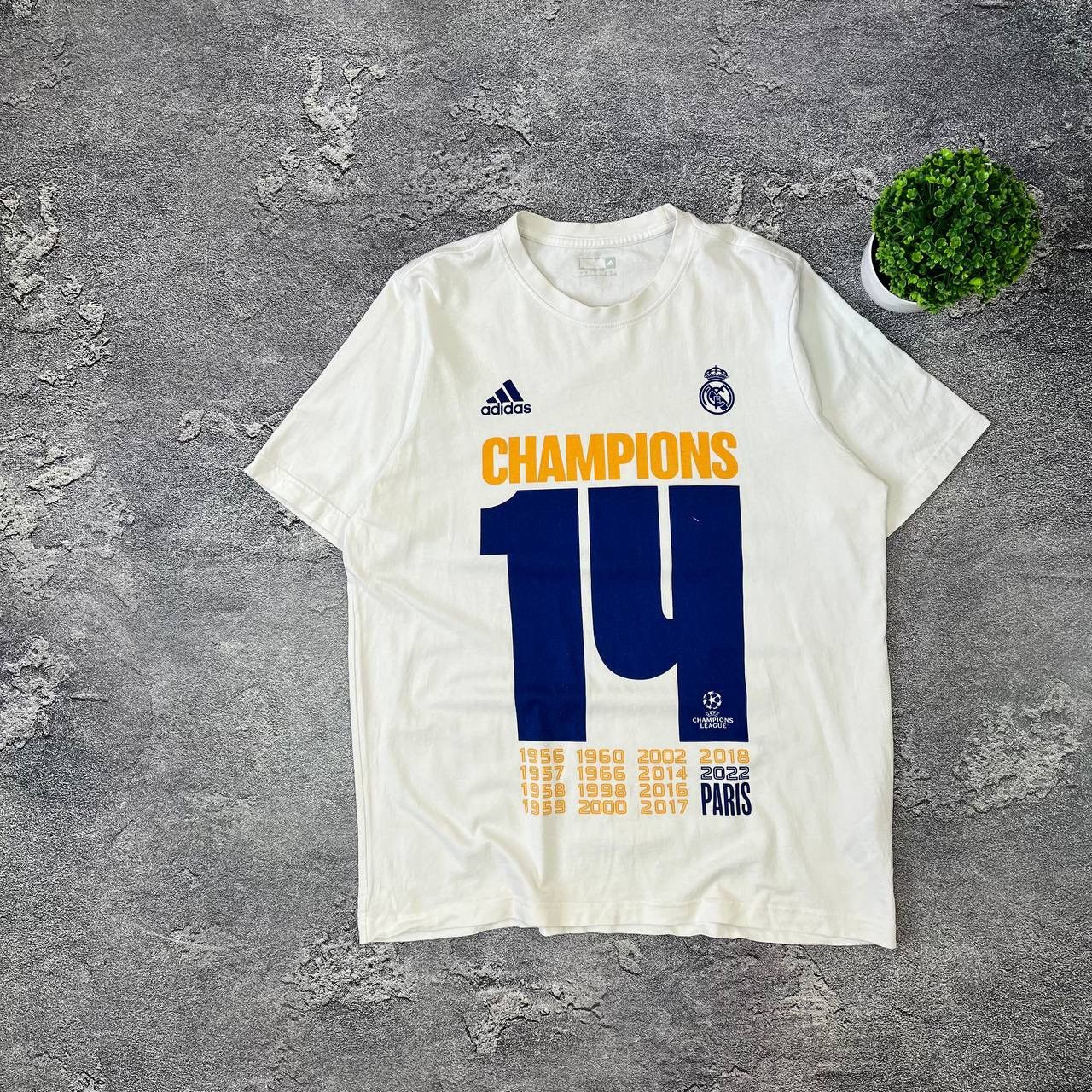 Adidas Real Madrid 2022/23 Champions CL Football Shirt Soccer Size US L / EU 52-54 / 3 - 1 Thumbnail