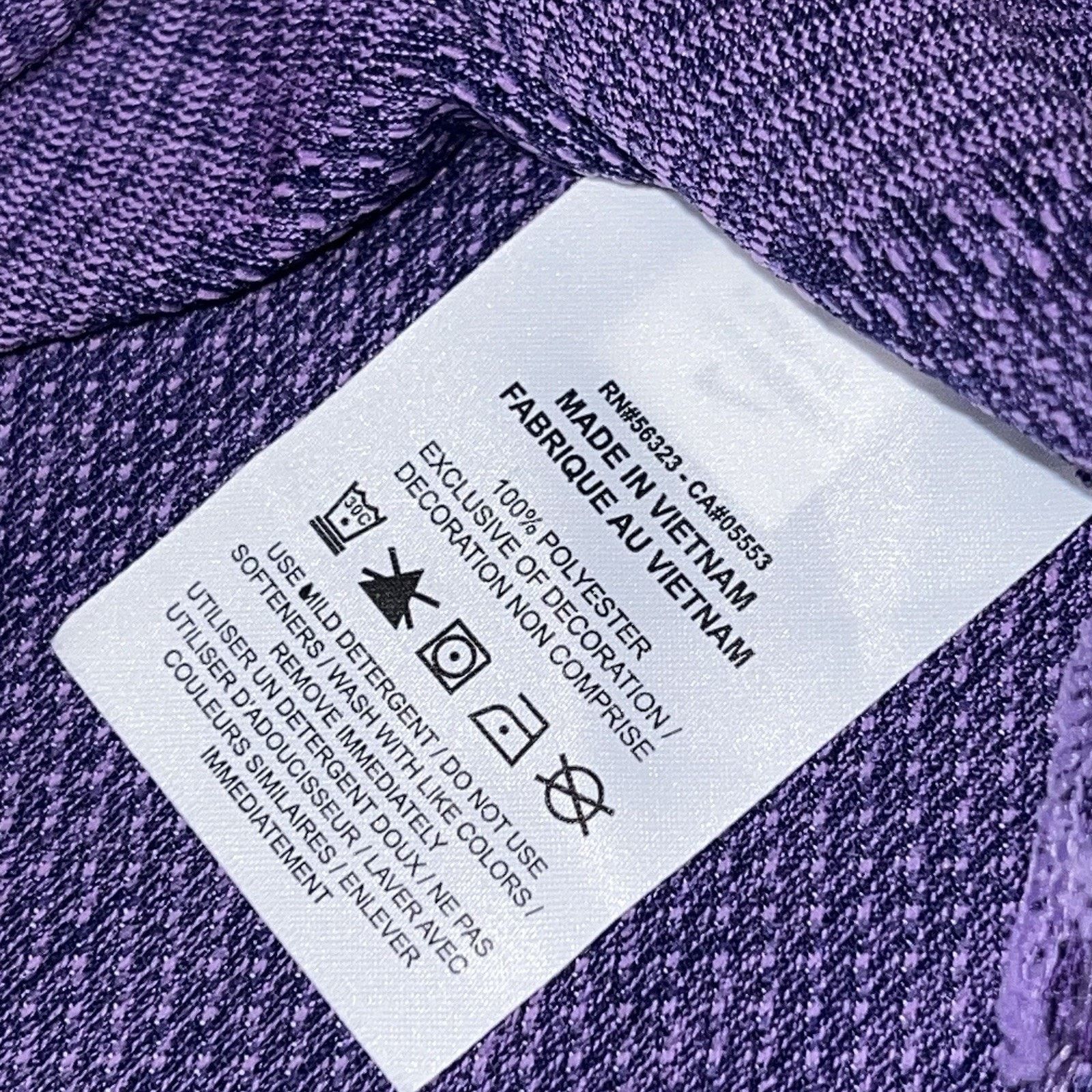 Nike Nike Tank Top TechKnit Cool Reflective AJ7589-451 Purple M Size US M / EU 48-50 / 2 - 8 Thumbnail