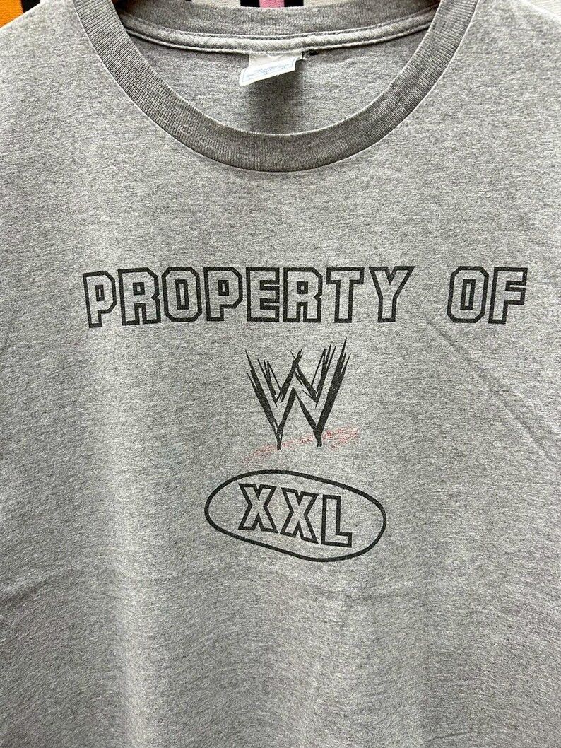 Vintage Vintage 2000s WWE tshirt size L Size US L / EU 52-54 / 3 - 3 Thumbnail