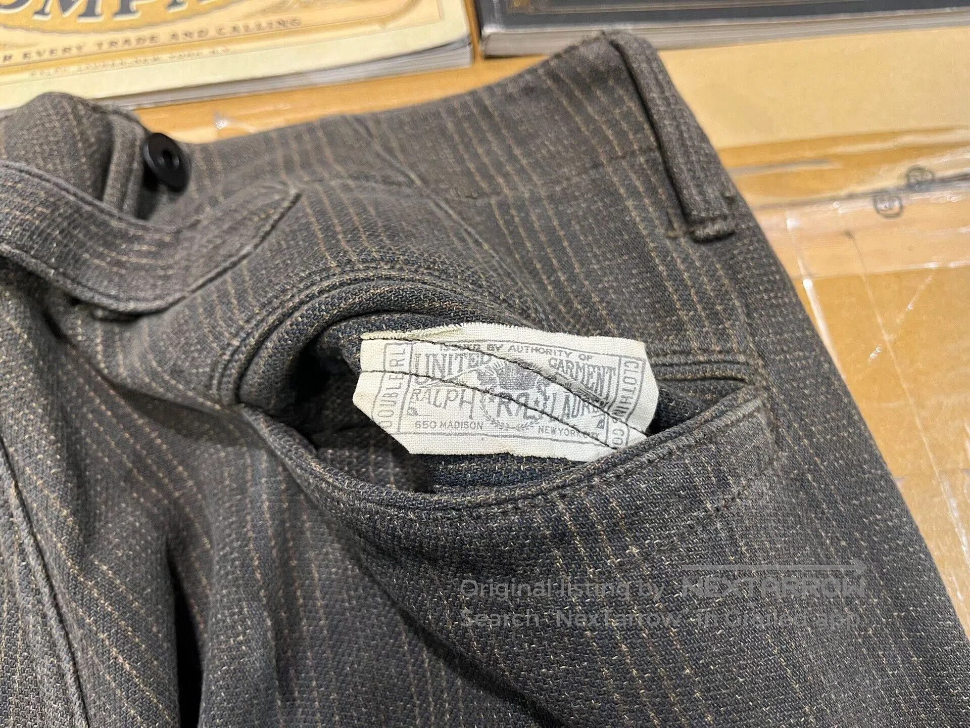 RRL Ralph Lauren rrl rare relaxed casual pants by ralph lauren. Size US 30 / EU 46 - 6 Thumbnail