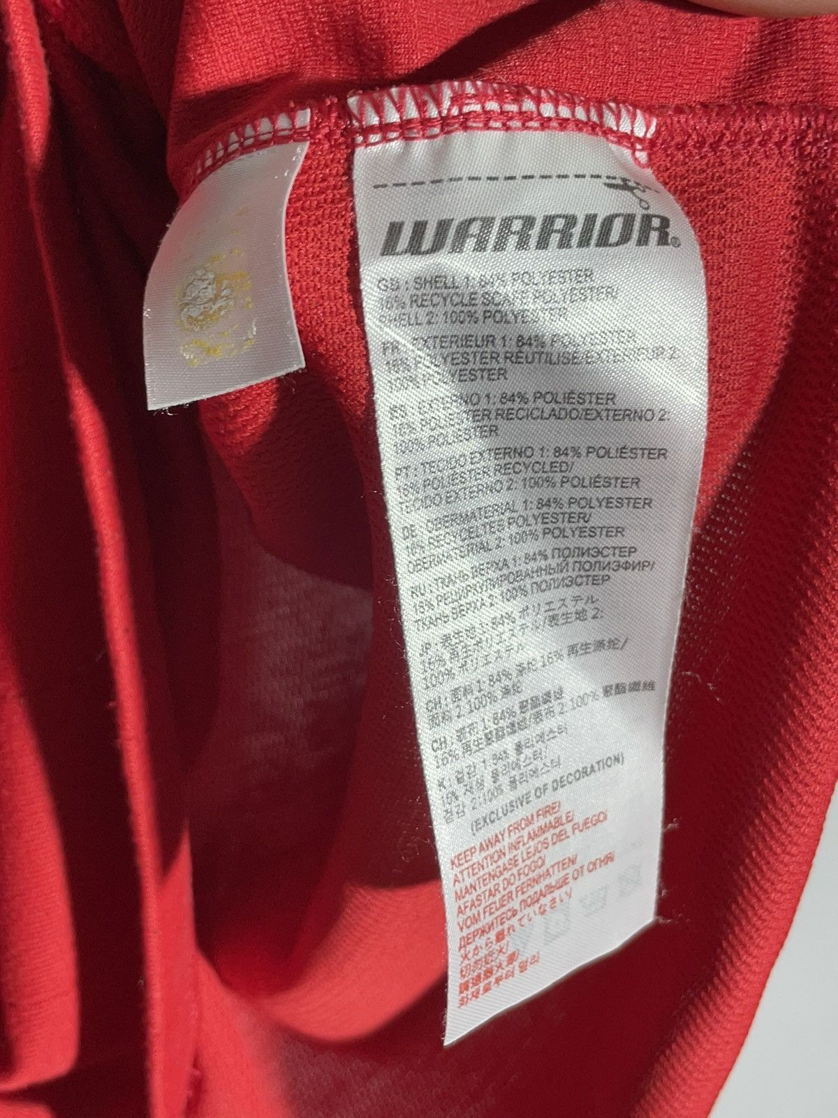 Warrior #8 Gerrard Liverpool FC Warrior 2012/13 Home Football Shirt Size US S / EU 44-46 / 1 - 15 Thumbnail