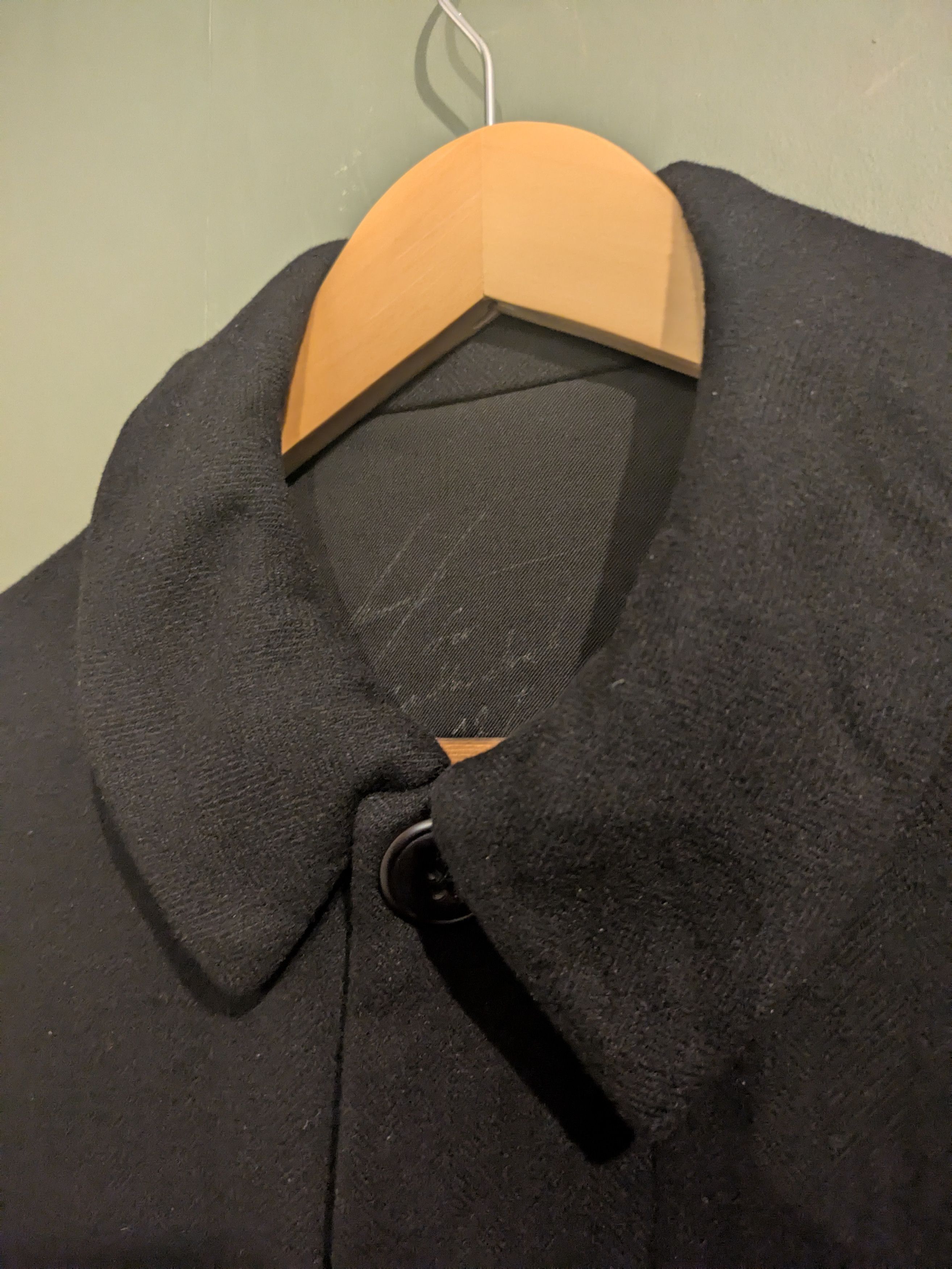 Geoffrey B. Small One Size Cashmere Fisherman's Coat Size US M / EU 48-50 / 2 - 2 Thumbnail