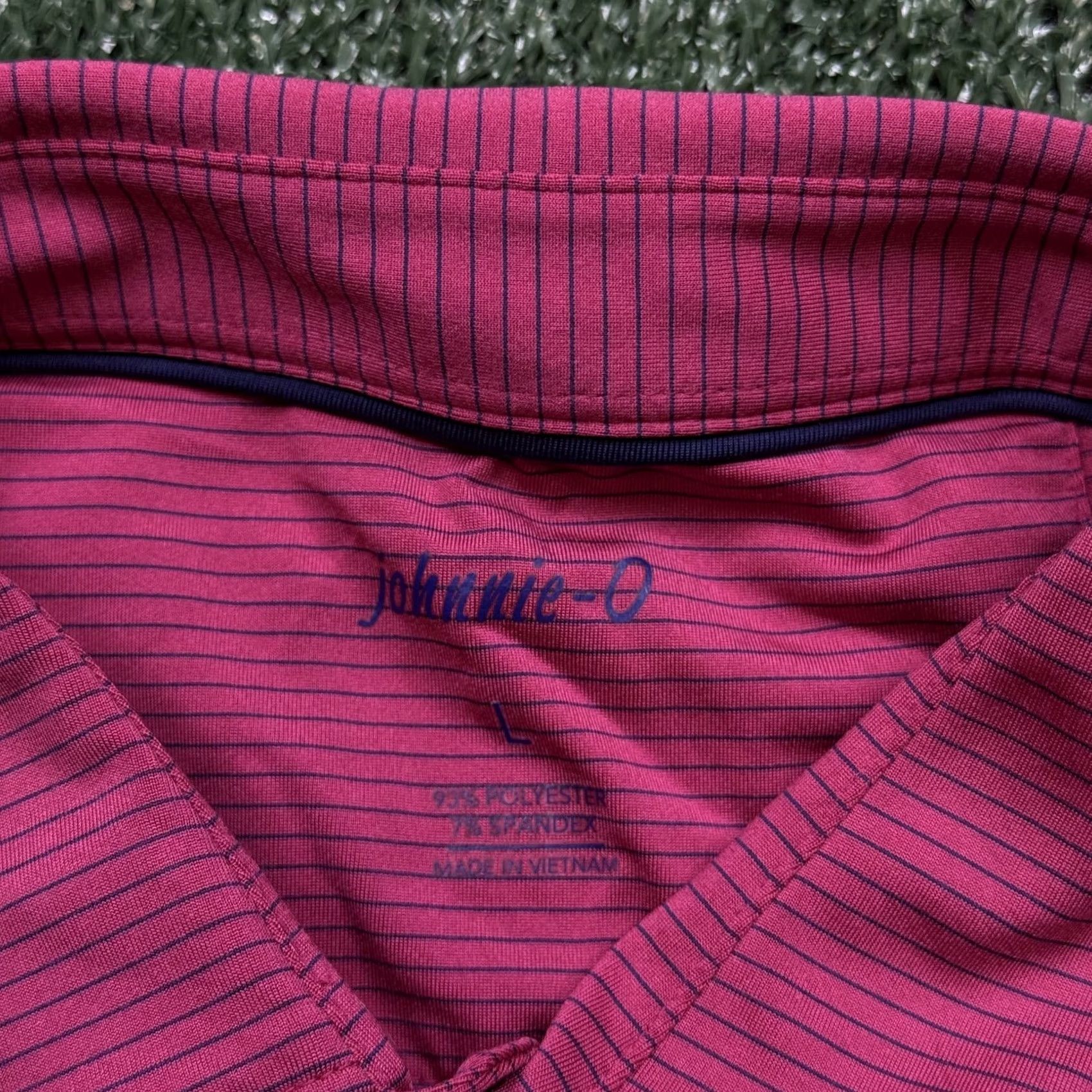 johnnie-O johnnie-O Polo Shirt Mens Size L Pink Short Sleeve Collared Lightweight Preppy Sports Golf Shirt Size US L / EU 52-54 / 3 - 2 Thumbnail