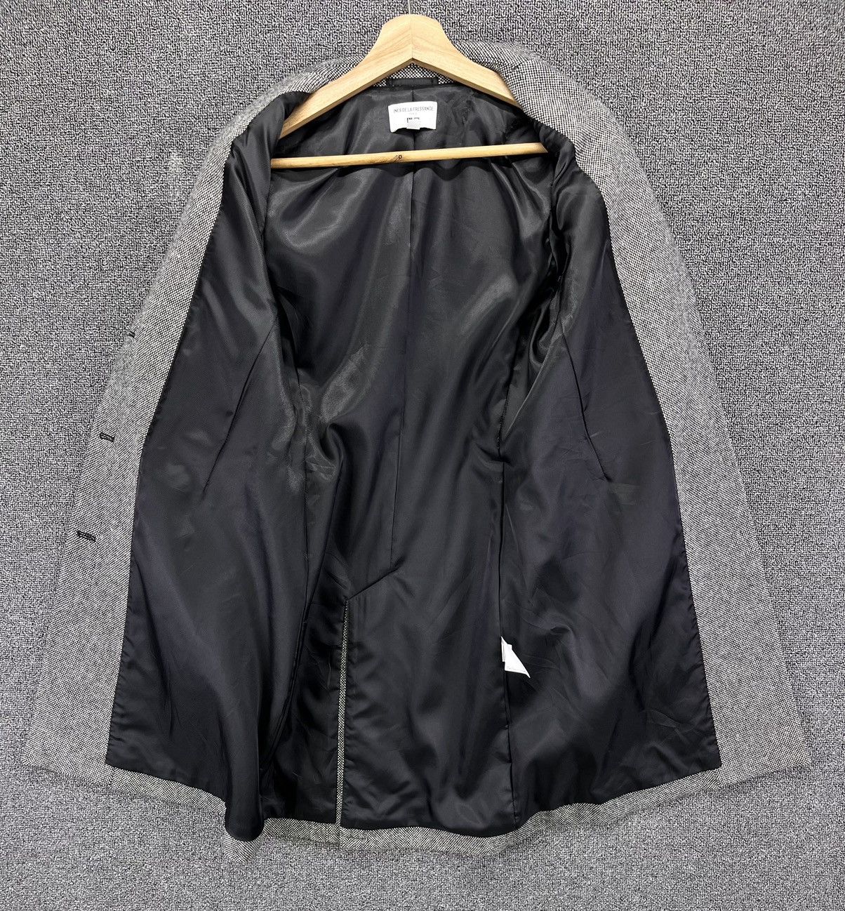 Japanese Brand Ins de La Fressange X Uniqlo Luxury Rare Wool Coat Jacket Size S / US 4 / IT 40 - 5 Thumbnail