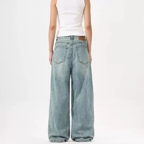 VIBE American straight wide-leg loose jeans baggy jeans Size US 32 / EU 48 - 4 Thumbnail