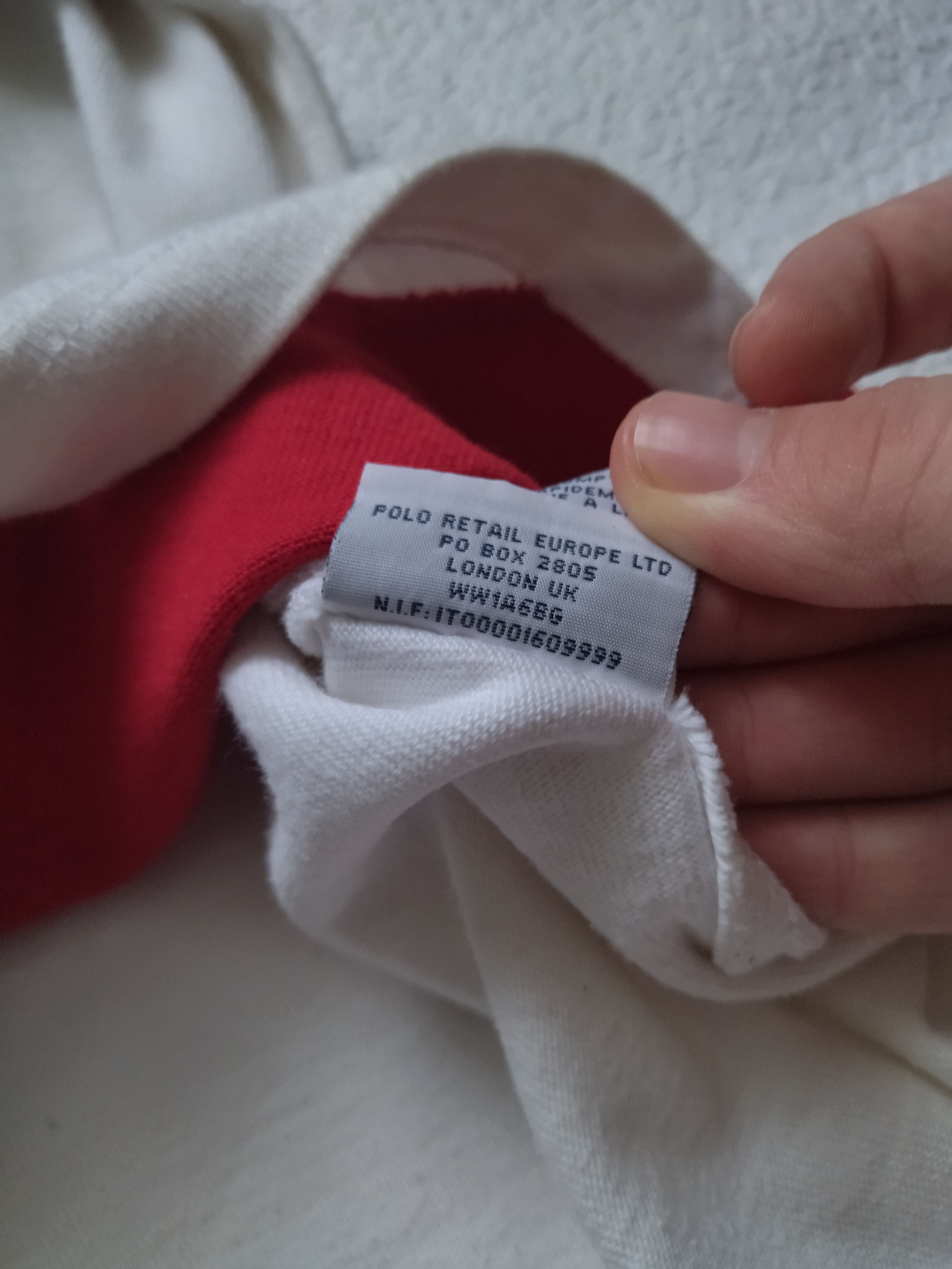 Polo Ralph Lauren × Vintage Vintage Polo Rugby manches longues polo shirt very rare Size US L / EU 52-54 / 3 - 10 Thumbnail
