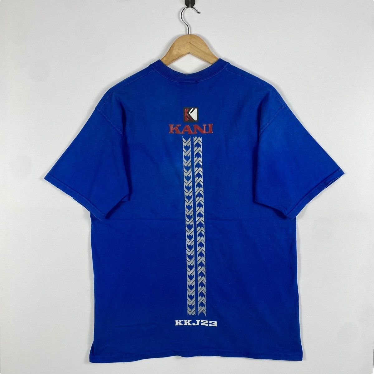 Karl Kani Vintage 00's KARL KANI JEANS Modern Streetwear Hip-Hop Tee Size US L / EU 52-54 / 3 - 4 Thumbnail