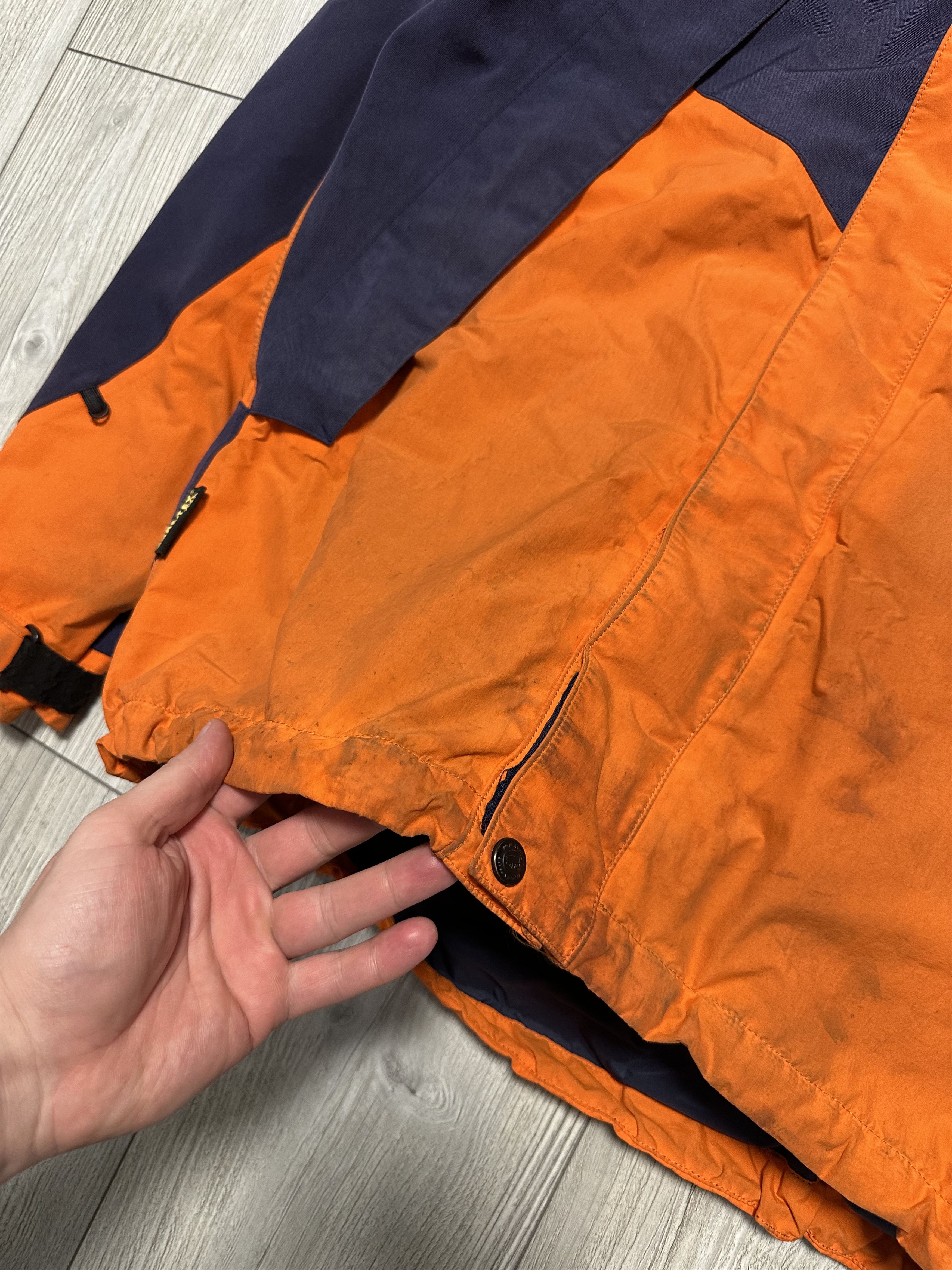 Mammut Mammut Extreme Vintage Orange & Blue Nylon Gore-Tex Jacket Size US L / EU 52-54 / 3 - 5 Thumbnail