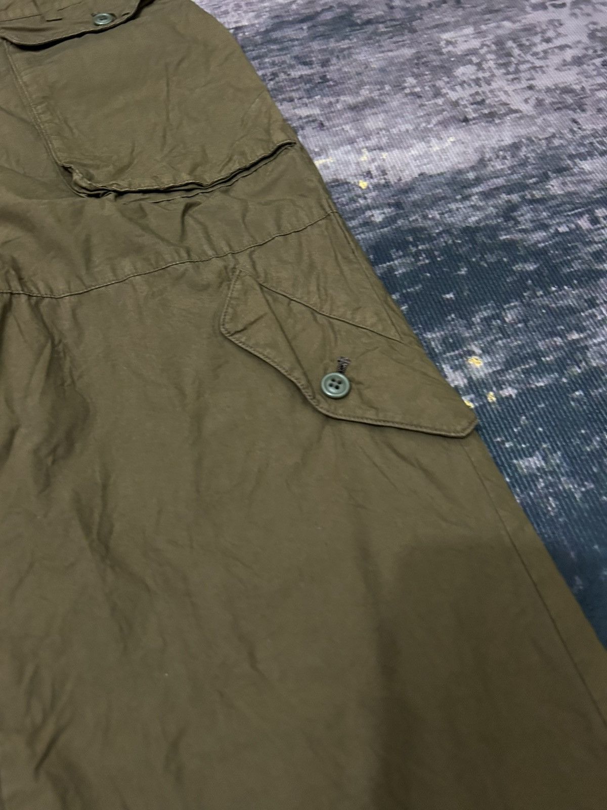 Issey Miyake Issey Miyake Sunao Kuwahara 3D Pocket Parachute Pants Size US 30 / EU 46 - 8 Thumbnail