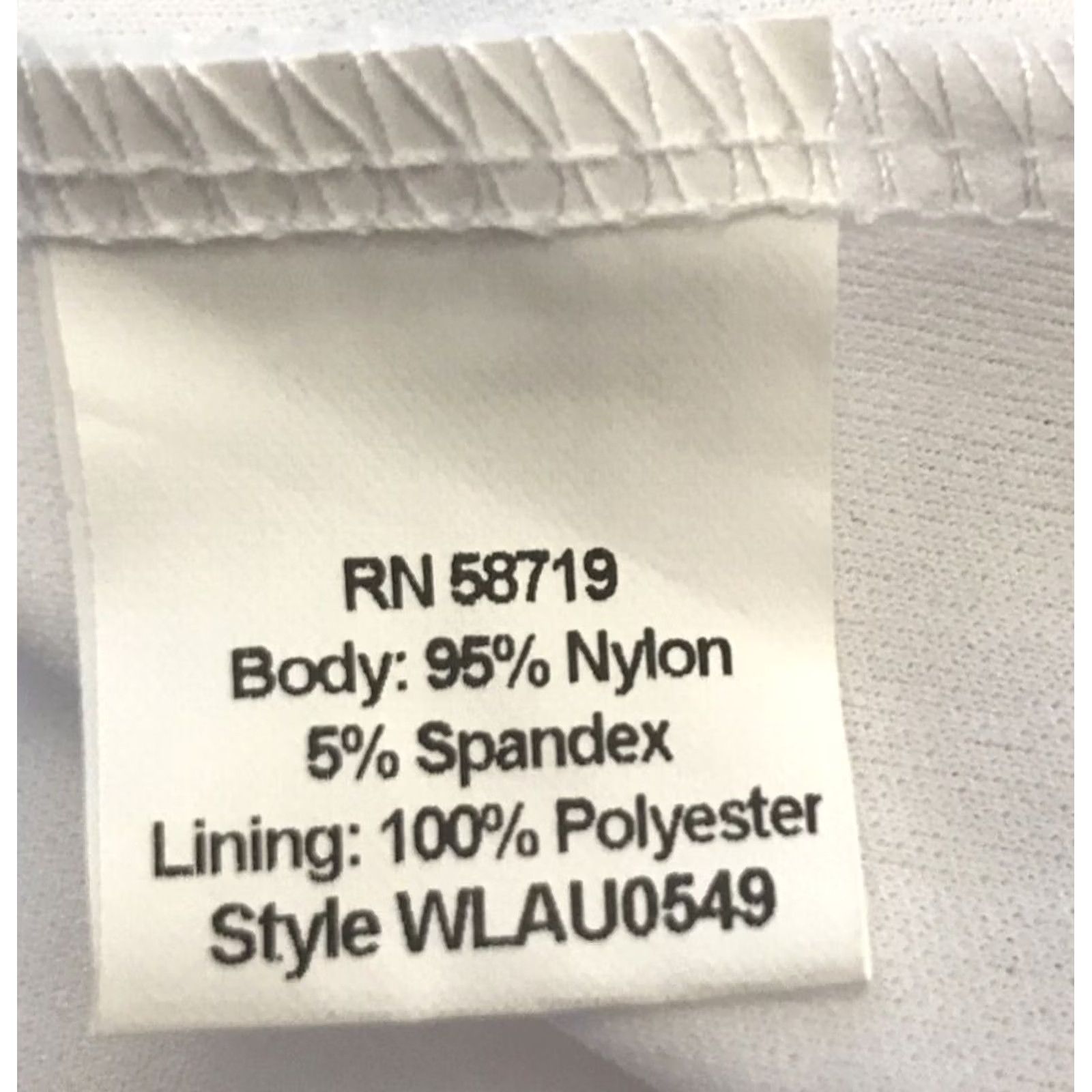 Vintage VINTAGE Notations White Lace Top S/S Lined Womens 1X Square Neck Pullover Blouse USA 1X Regular Size 21" pit to pit 25" length Size XL / US 12-14 / IT 48-50 - 5 Thumbnail