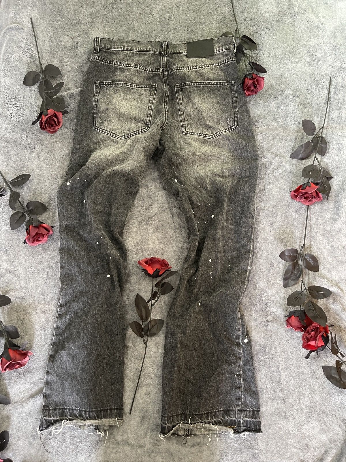 FAR FROM WHAT FAR FROM WHAT FLARE JEAN BLACK ARCHIVE Size US 32 / EU 48 - 3 Thumbnail