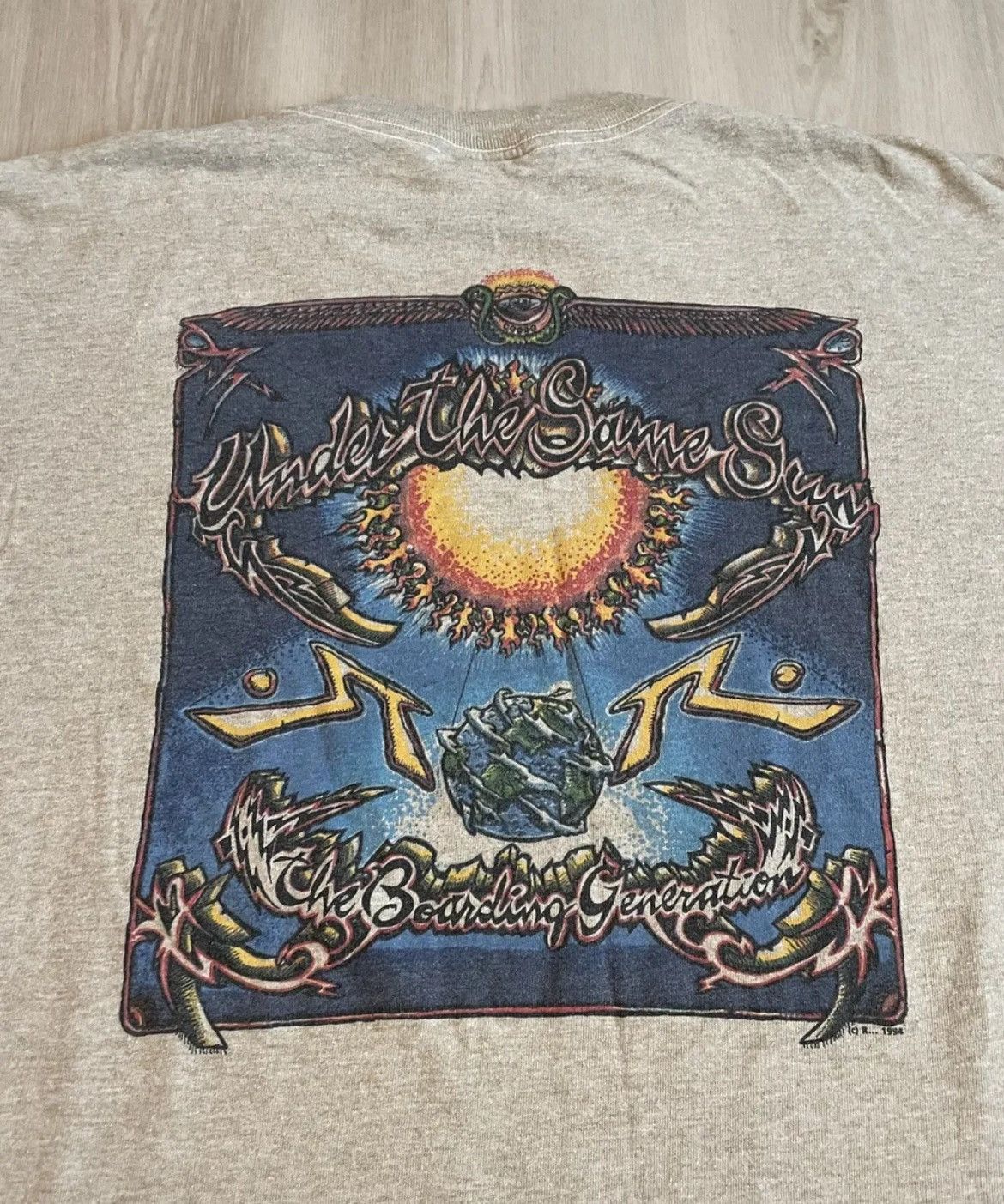 Rusty × Vintage 1994 Rusty Under the Same Sun Sublime Inspired Sz L Size US L / EU 52-54 / 3 - 1 Thumbnail