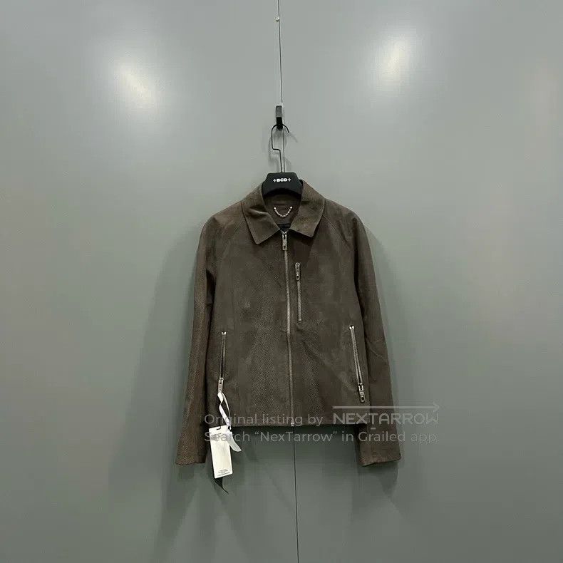 Louis Vuitton Louis Vuitton Brown Snakeskin Zip Jacket Size US M / EU 48-50 / 2 - 1 Thumbnail
