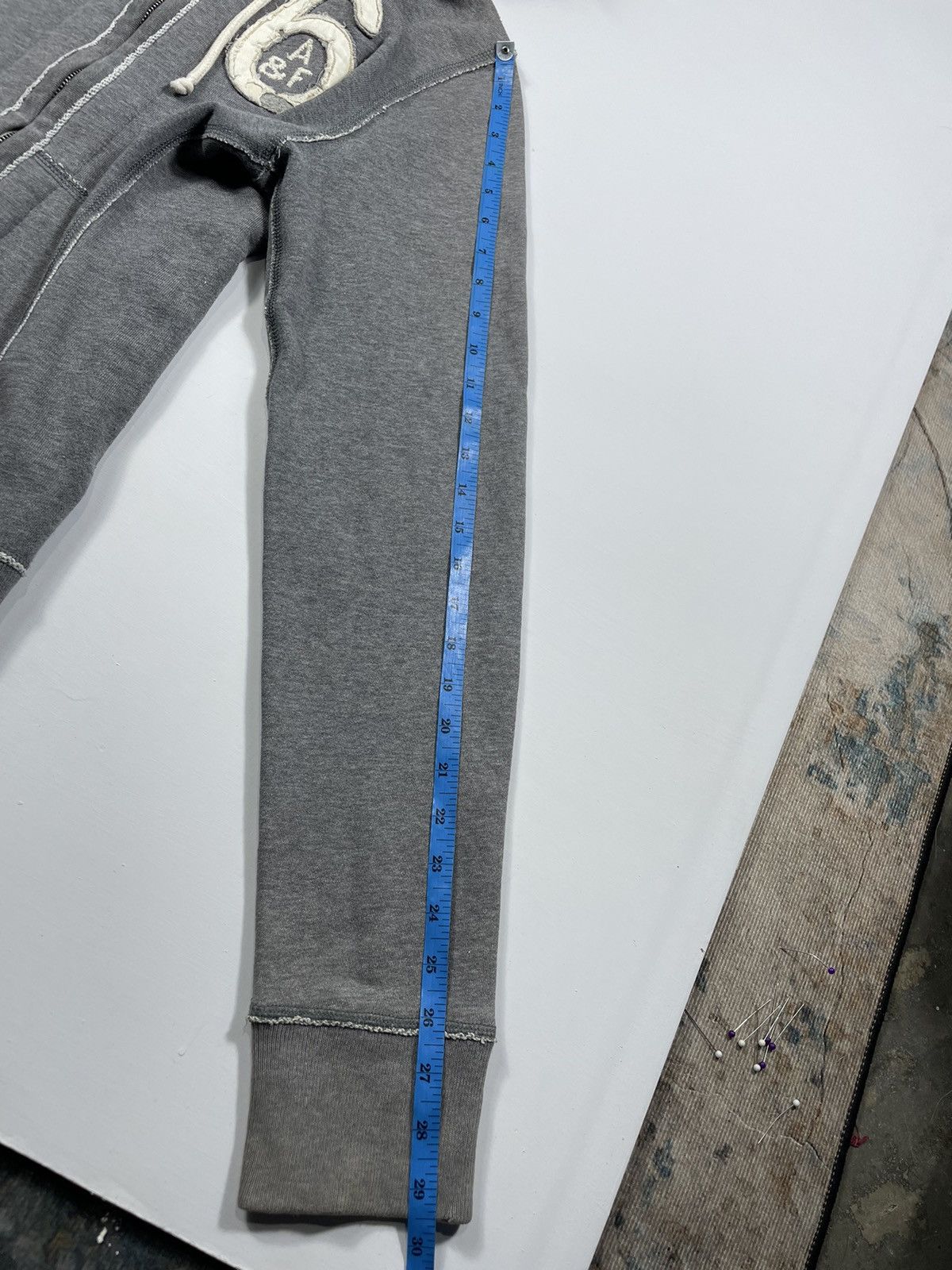 Hysteric Glamour Japanese Abercrombie Distressed Zip Fur Hoodie lgb style Size US M / EU 48-50 / 2 - 11 Thumbnail