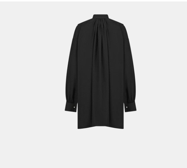 Dior o1w1db10225 411B34A Blouse in Black Size XS / US 0-2 / IT 36-38 - 3 Thumbnail