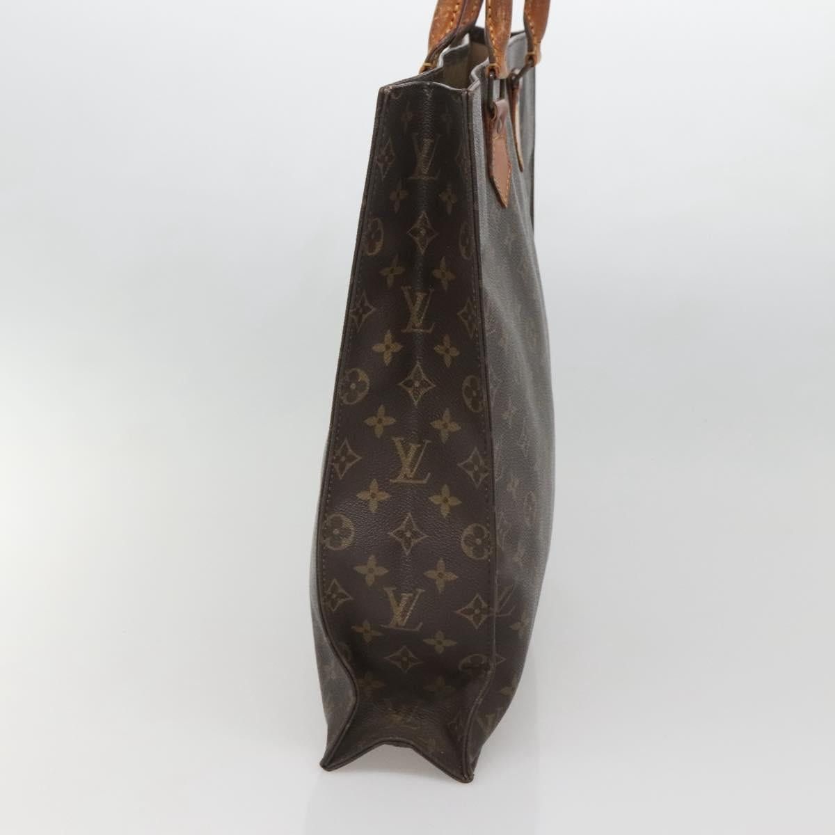 Louis Vuitton LOUIS VUITTON Monogram Sac Plat Hand Bag M51140 Size ONE SIZE - 5 Thumbnail