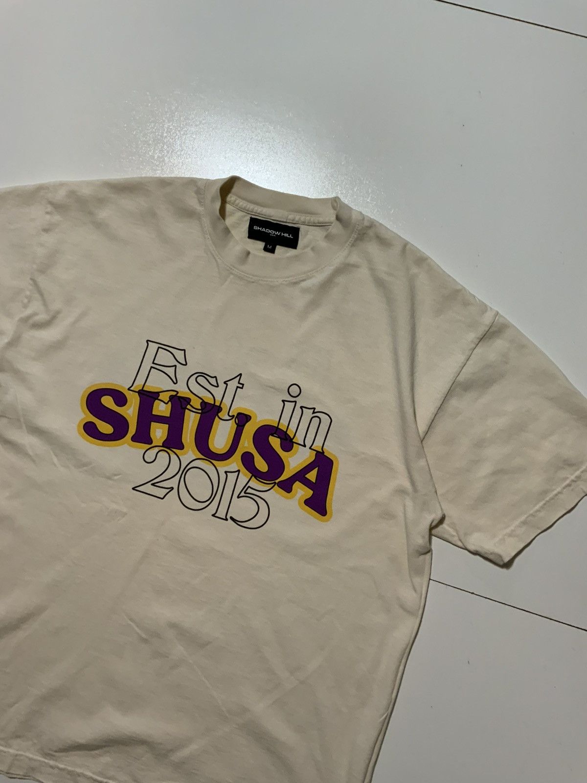 Shadow Hill Shadow Hill USA Established In 2015 Graphic S/S Crew T-Shirt Size US M / EU 48-50 / 2 - 3 Thumbnail