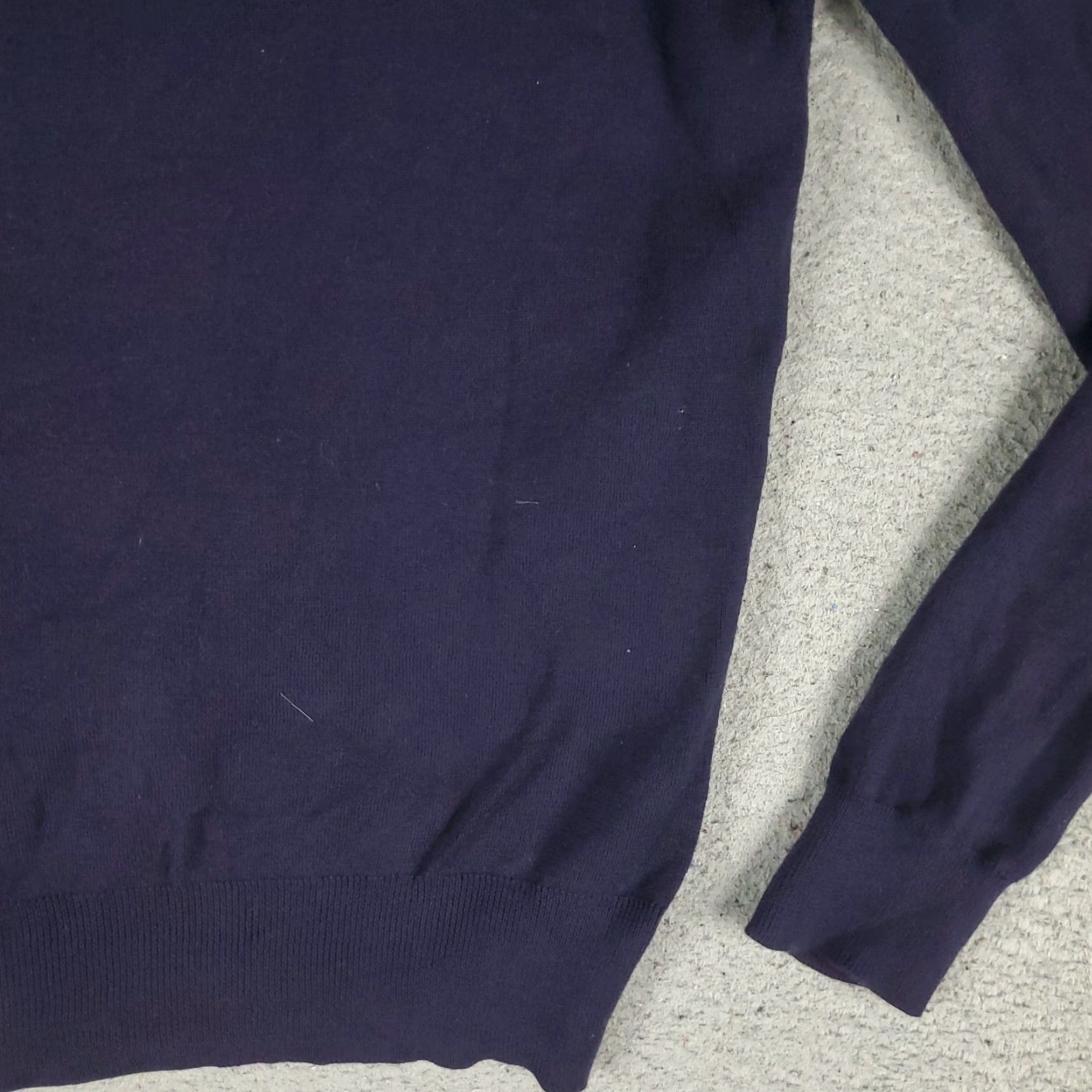 Polo Ralph Lauren Polo Ralph Lauren Sweater Mens Size Small Blue V-Neck Pullover Knit Casual Classic Size US S / EU 44-46 / 1 - 4 Thumbnail