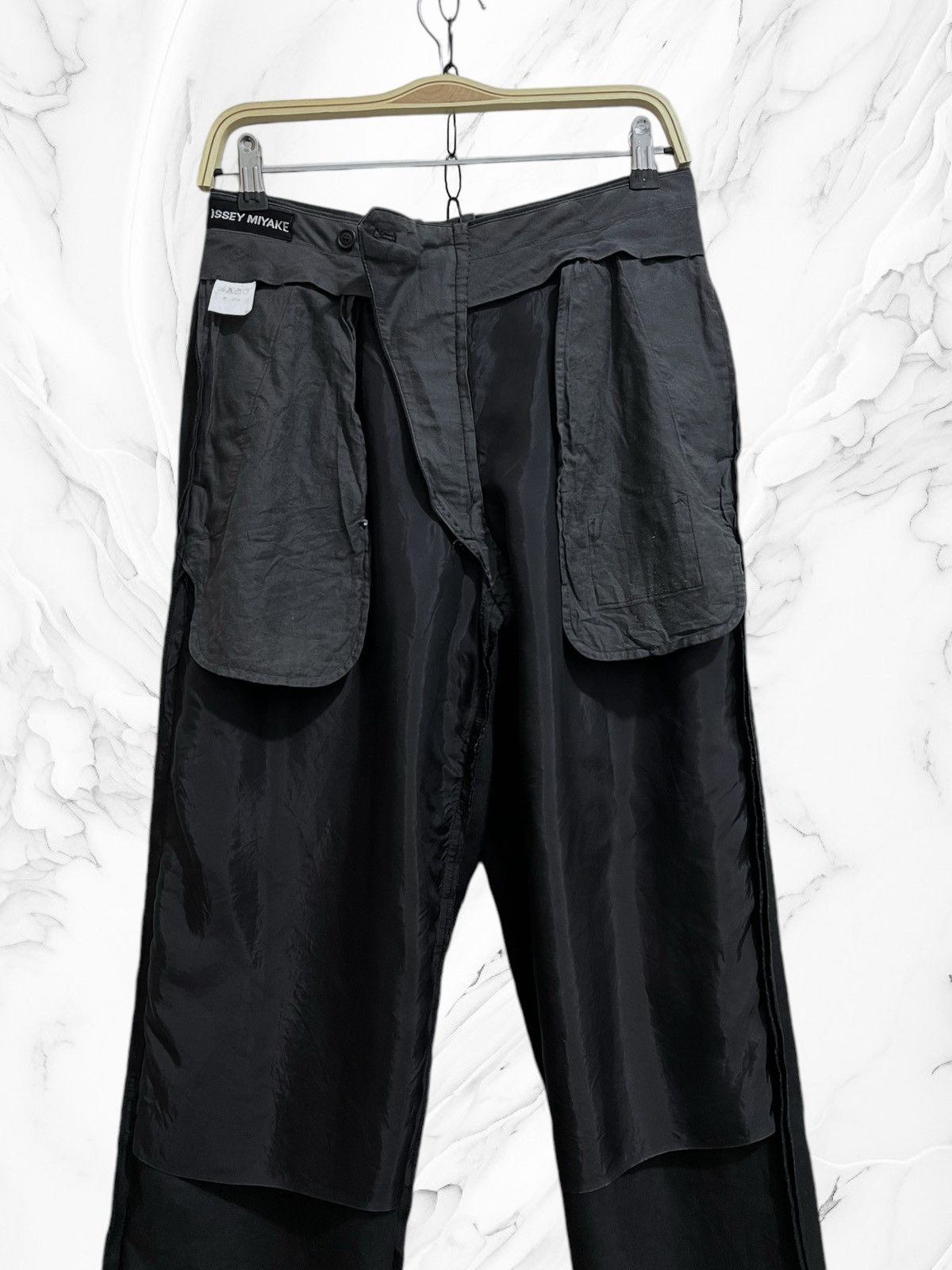 Issey Miyake ISSEY MIYAKE MEN Hemp faded black Pants Size US 28 / EU 44 - 3 Thumbnail