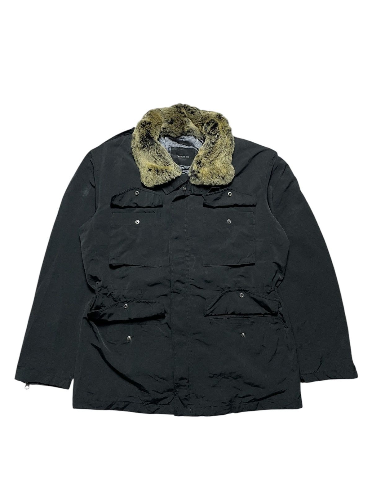 14th Addiction × If Six Was Nine × Le Grande Bleu (L.G.B.) Cerruti 1881 - Military Gothic Dystopian Jacket Size US M / EU 48-50 / 2 - 1 Thumbnail