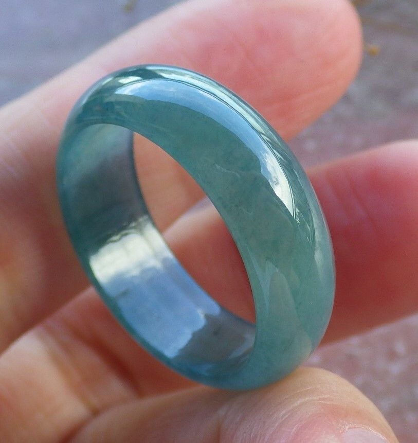 Other 106992 VS Certified Icy Jadeite Jade Green Ring NO.10.50 Size ONE SIZE - 3 Thumbnail