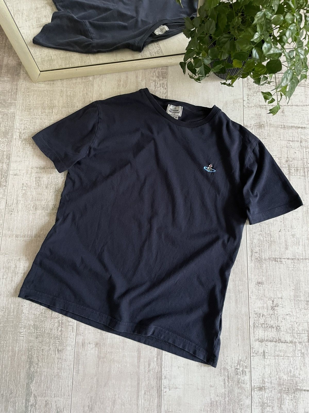 Vivienne Westwood Vivienne Westwood T-Shirt Blue Logo Luxury Size US M / EU 48-50 / 2 - 2 Thumbnail