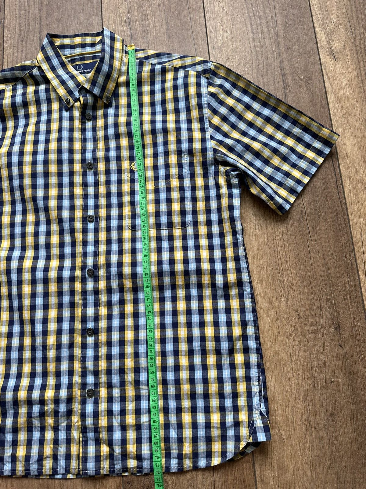 Fred Perry × Vintage Shirts Fred Perry Vintage M short sleeve Size US M / EU 48-50 / 2 - 4 Thumbnail