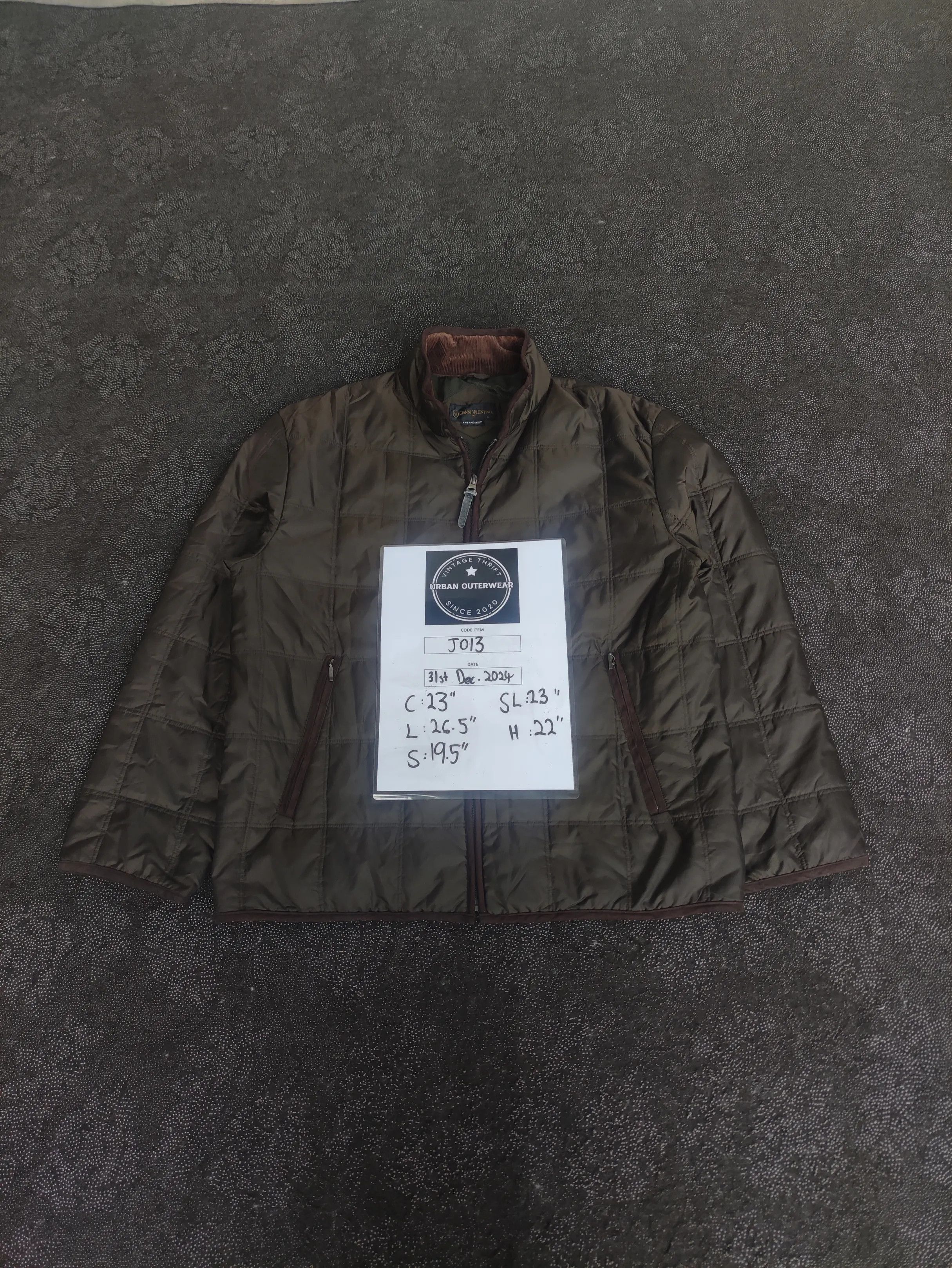 Gianni Valentino Vintage Gianni Valentino Quilted Jacket J013 Size US M / EU 48-50 / 2 - 16 Thumbnail